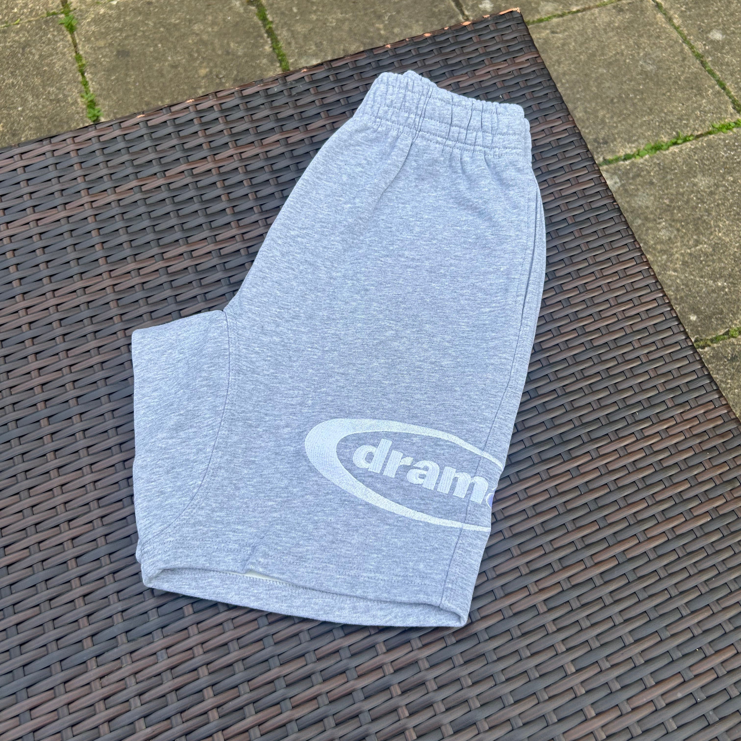 Drama Call Grey/White Shorts