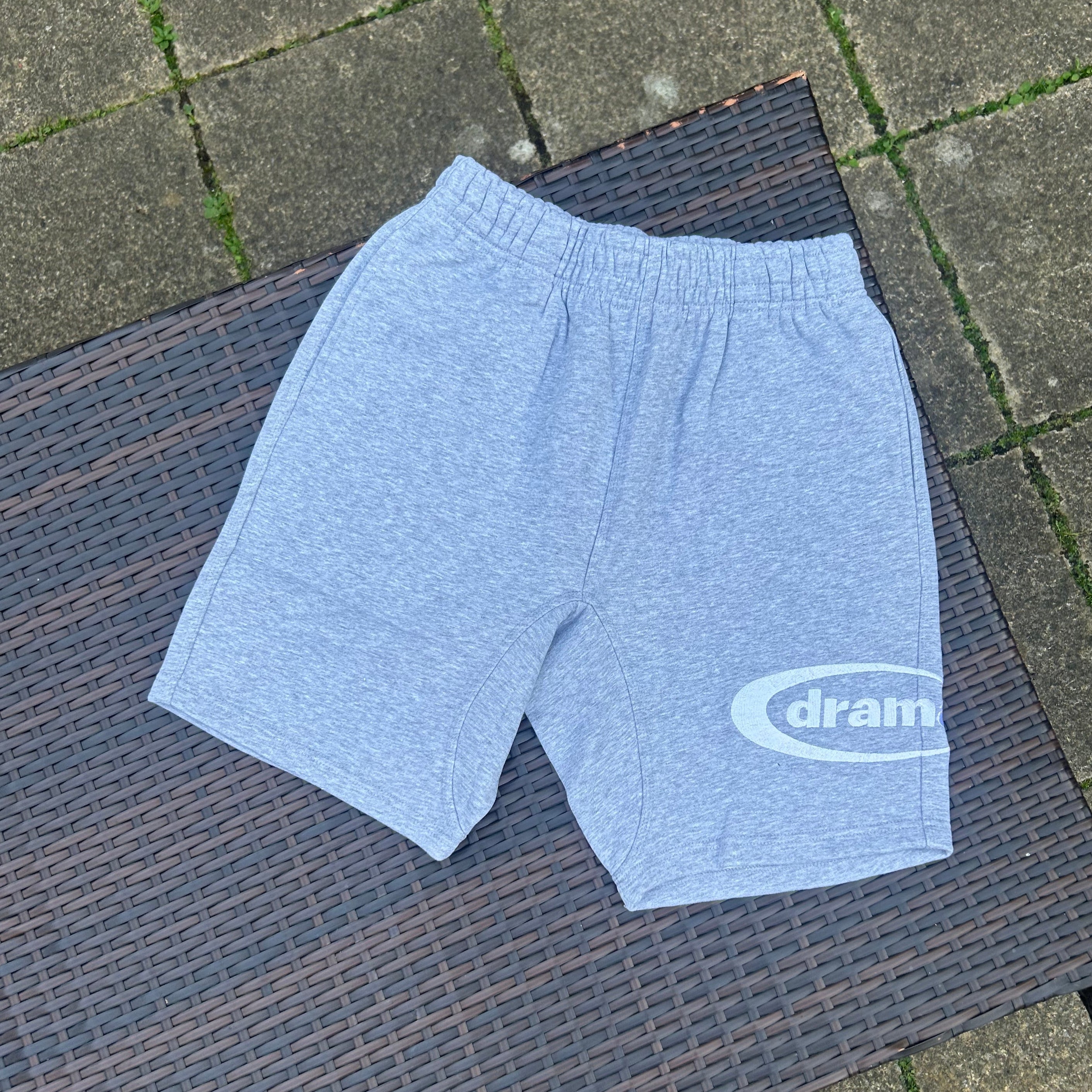 Drama Call Grey/White Shorts
