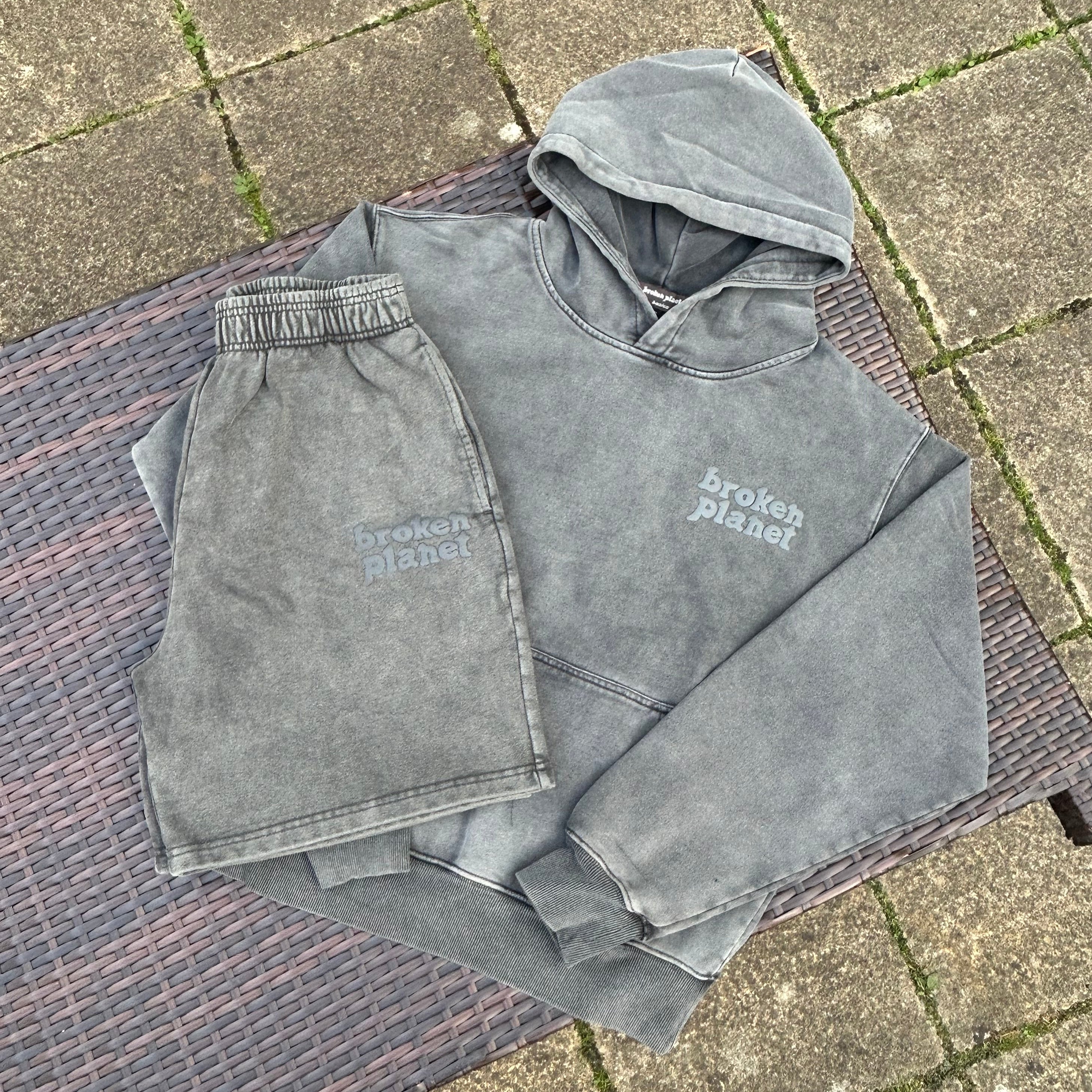 Broken Planet "Washed" Shorts Set