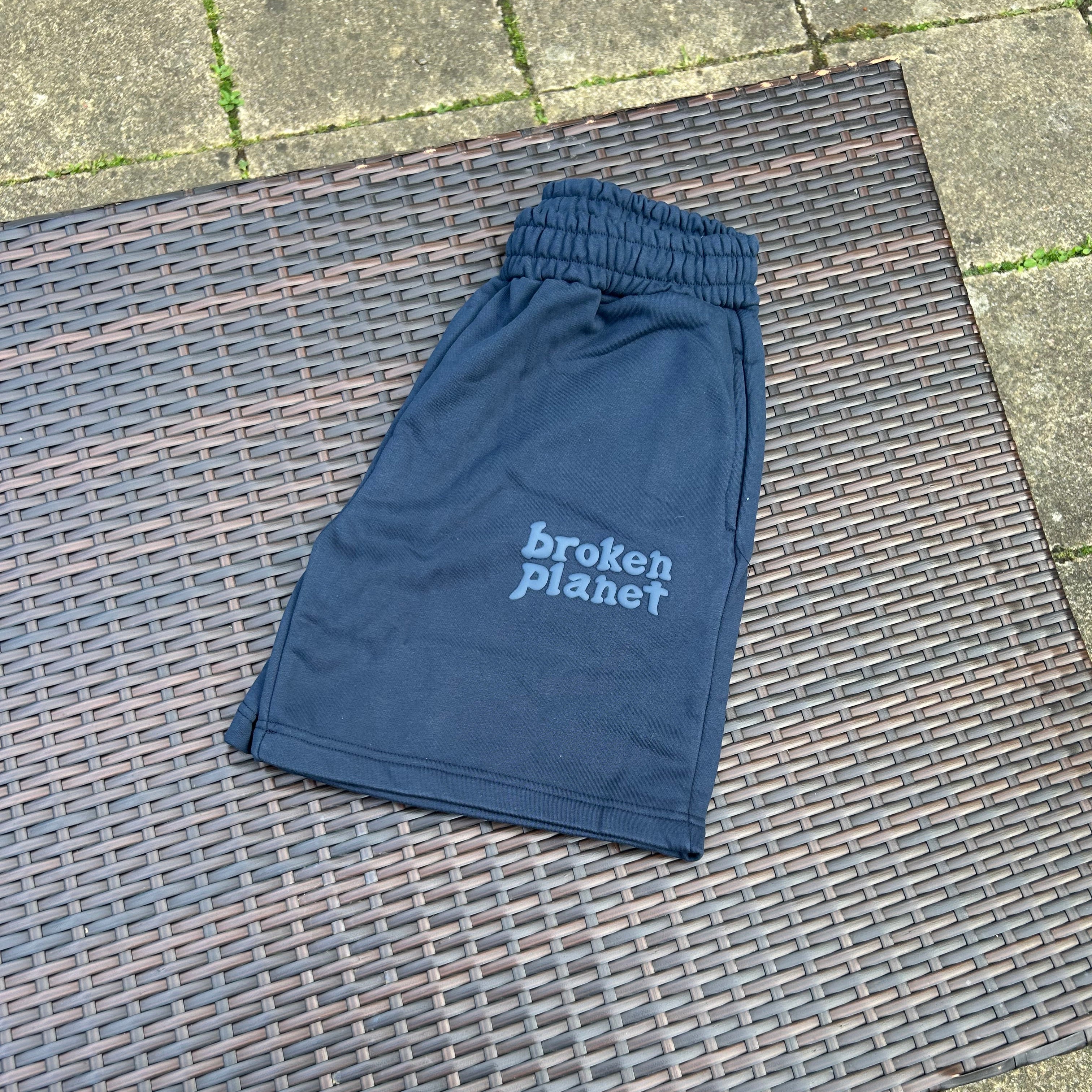 Broken Planet Navy Shorts