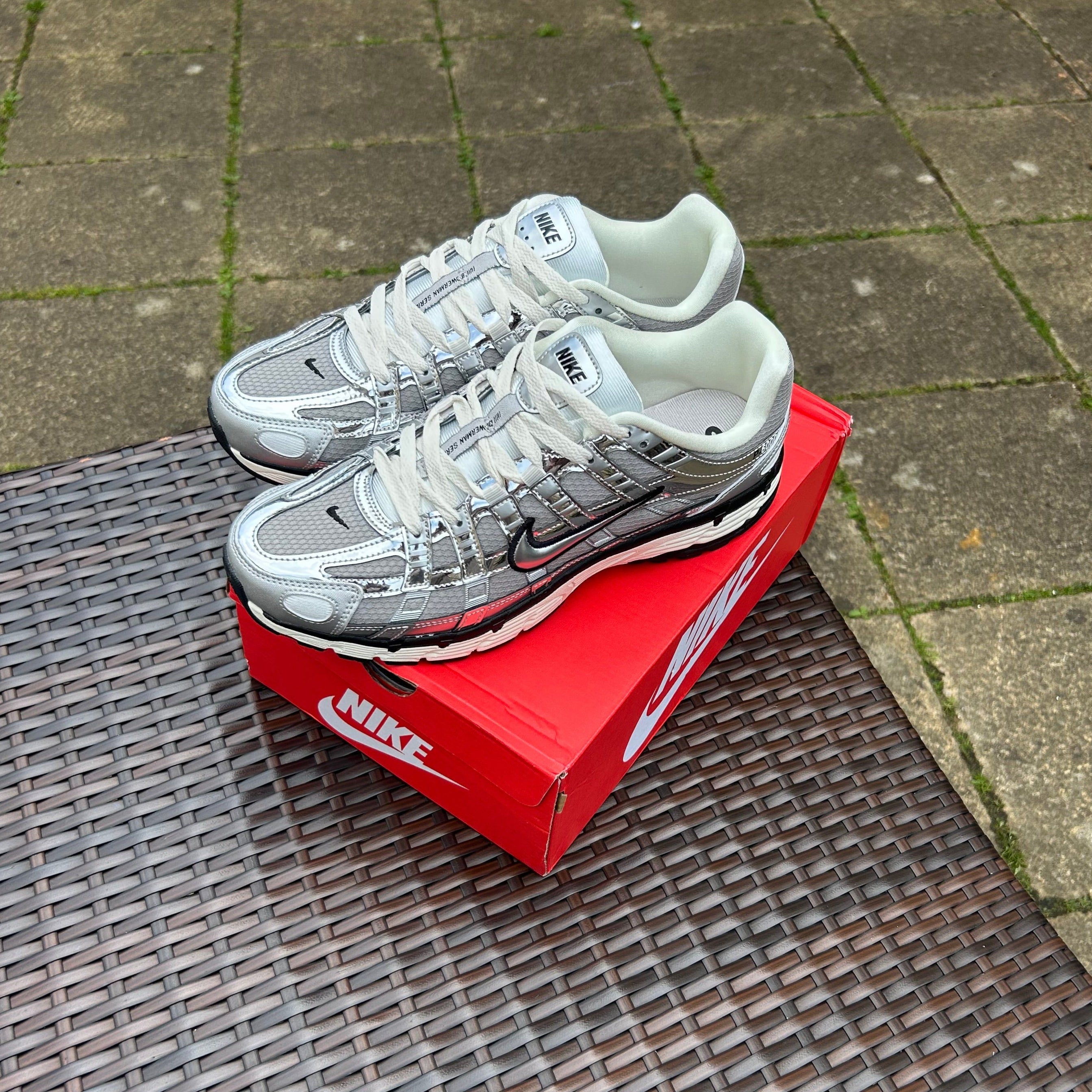 Nike P-6000 Metallic Silver