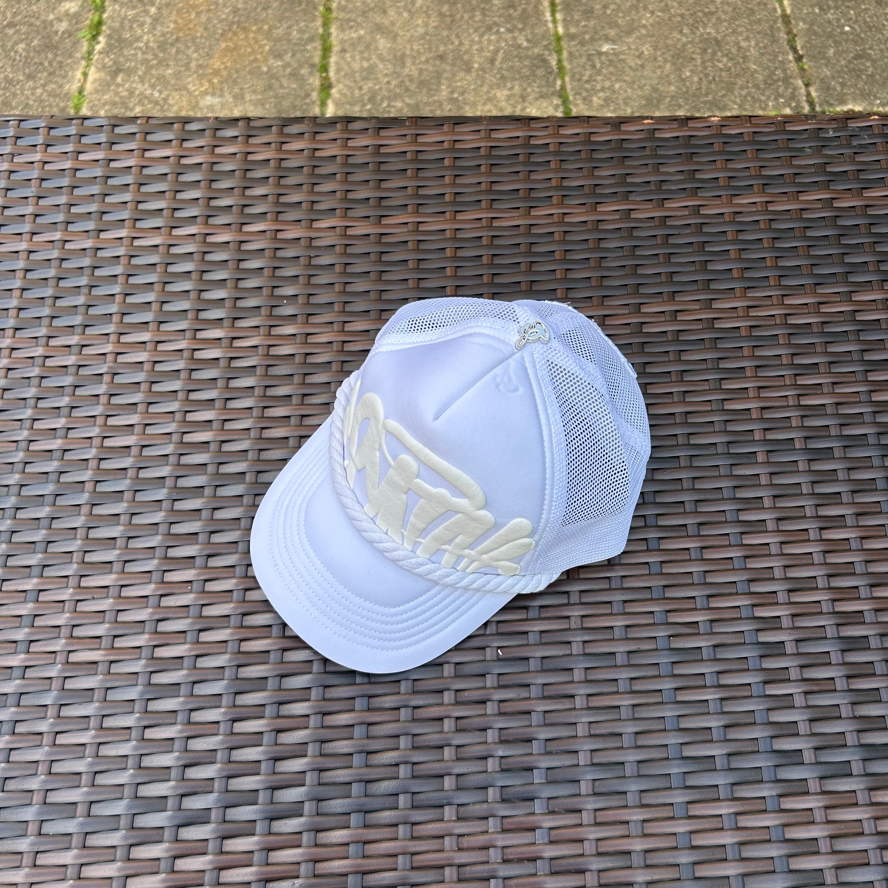 Syna World White Rope Trucker Hat