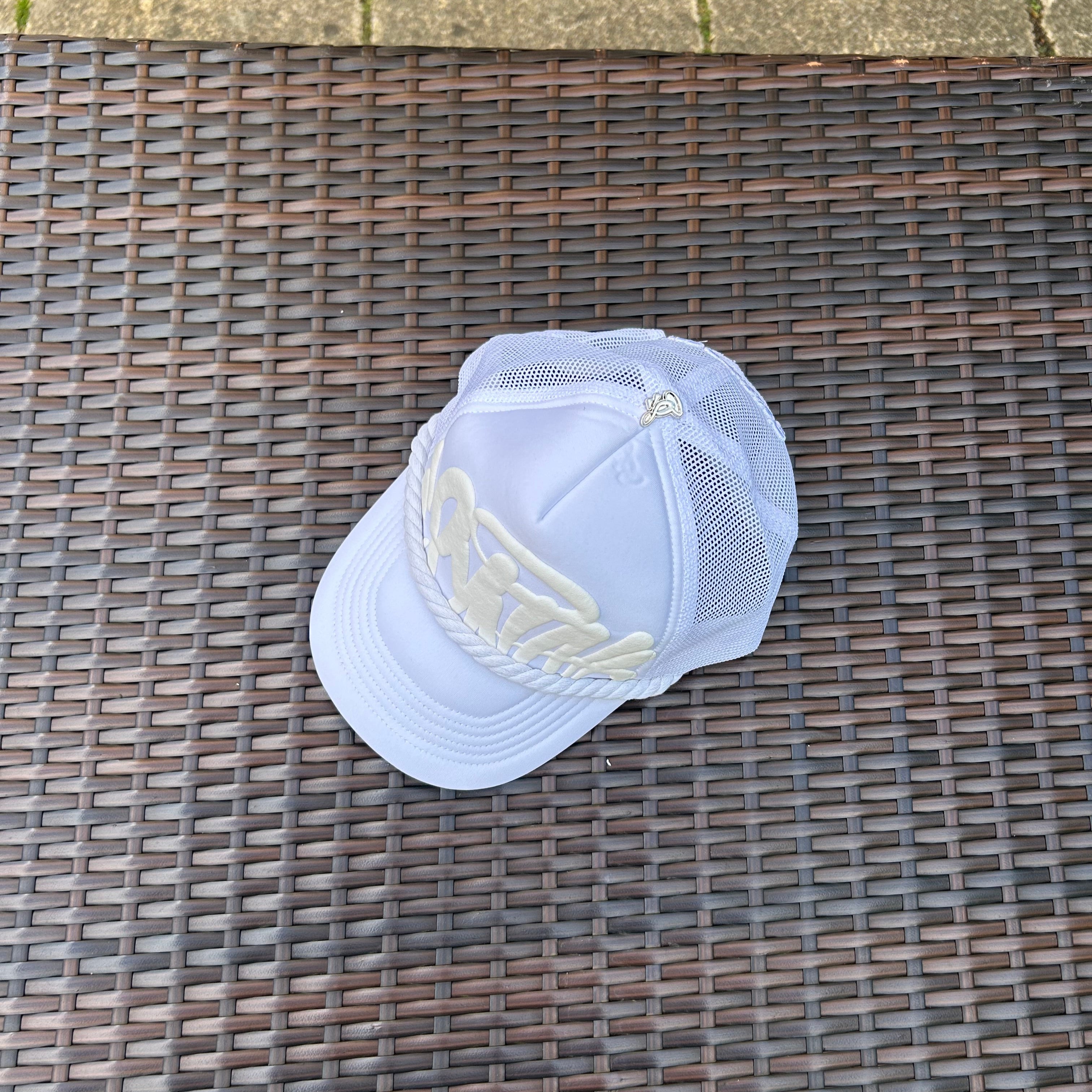 Syna World White Rope Trucker Hat