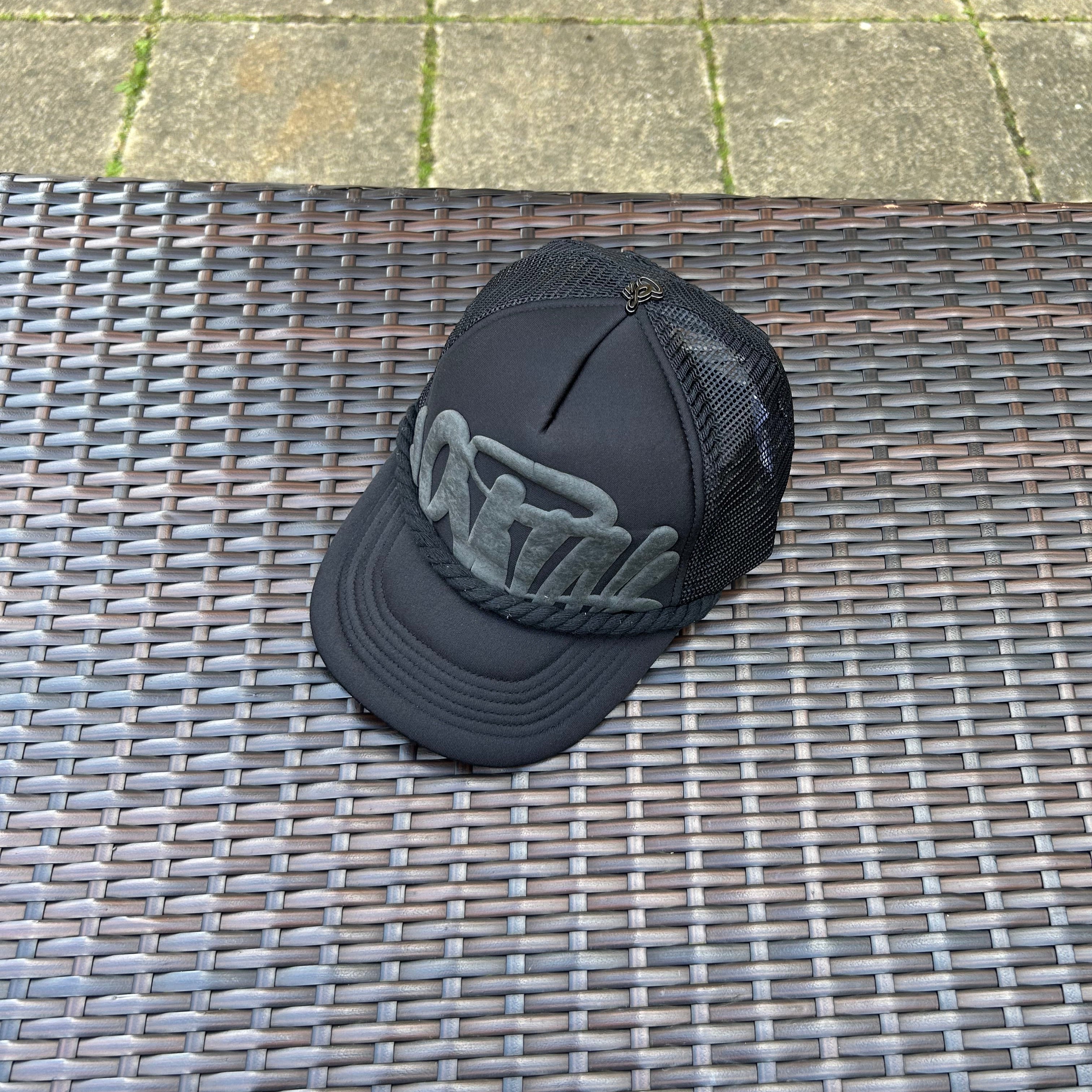 Syna World Black Rope Trucker Hat