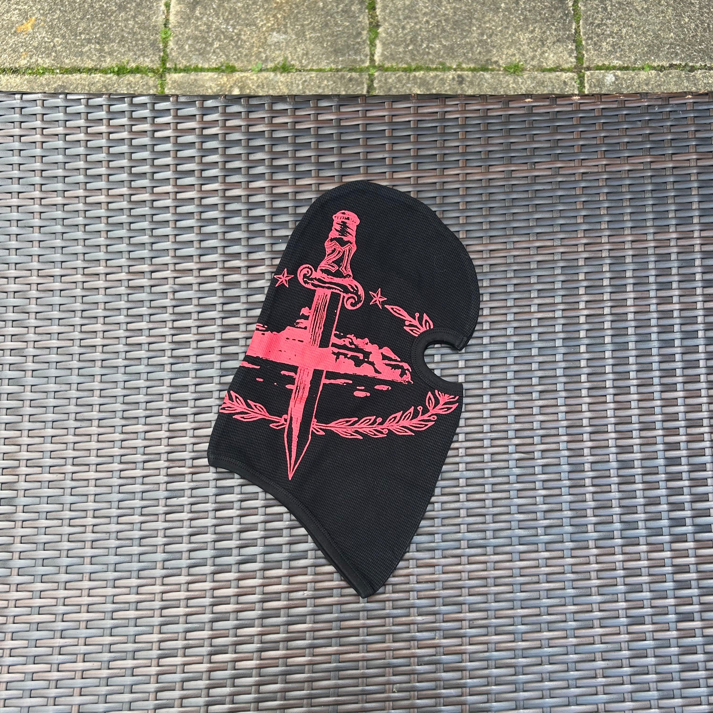 Corteiz Black "Slaughter Gang" Balaclava