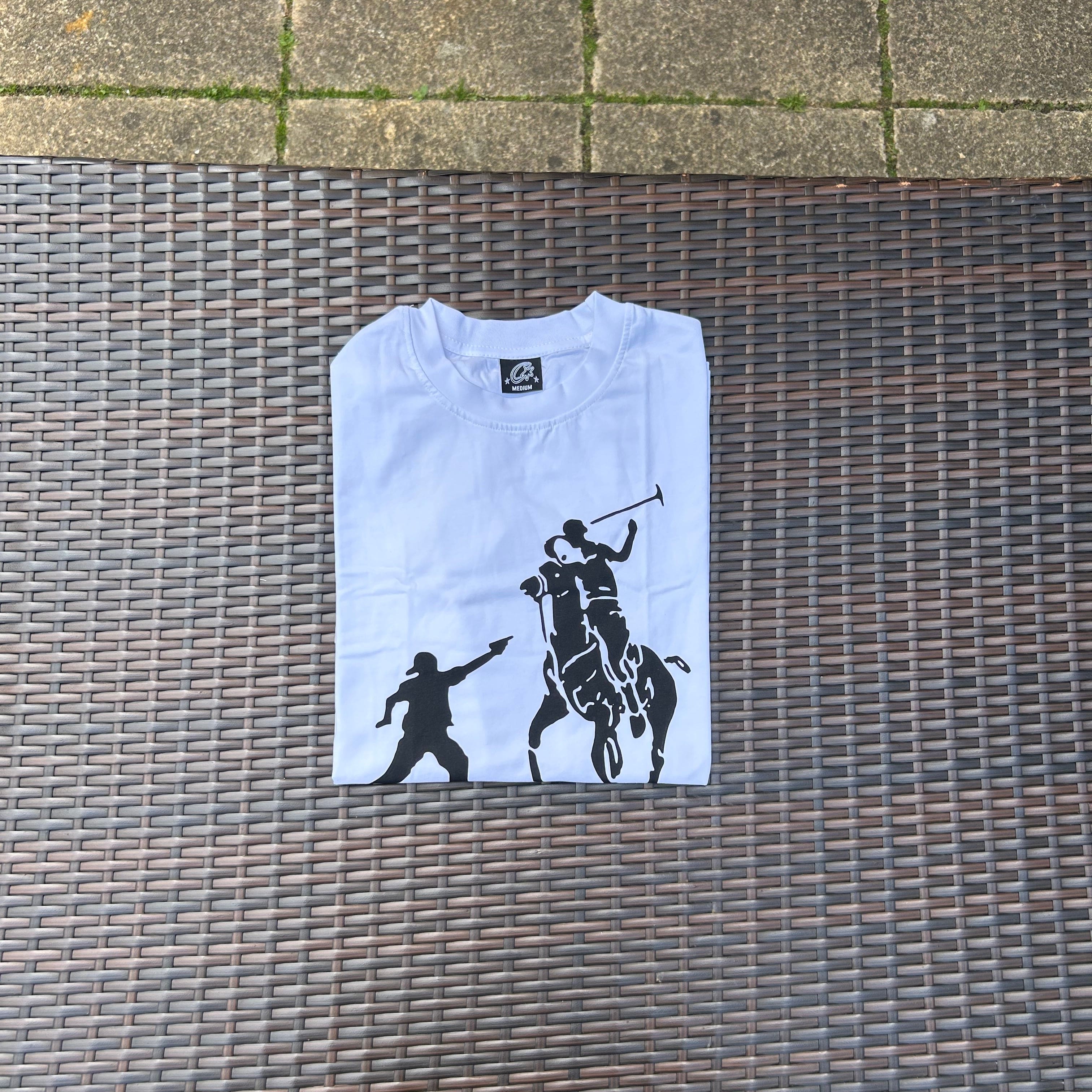 Corteiz White "Jack Boys" T Shirt