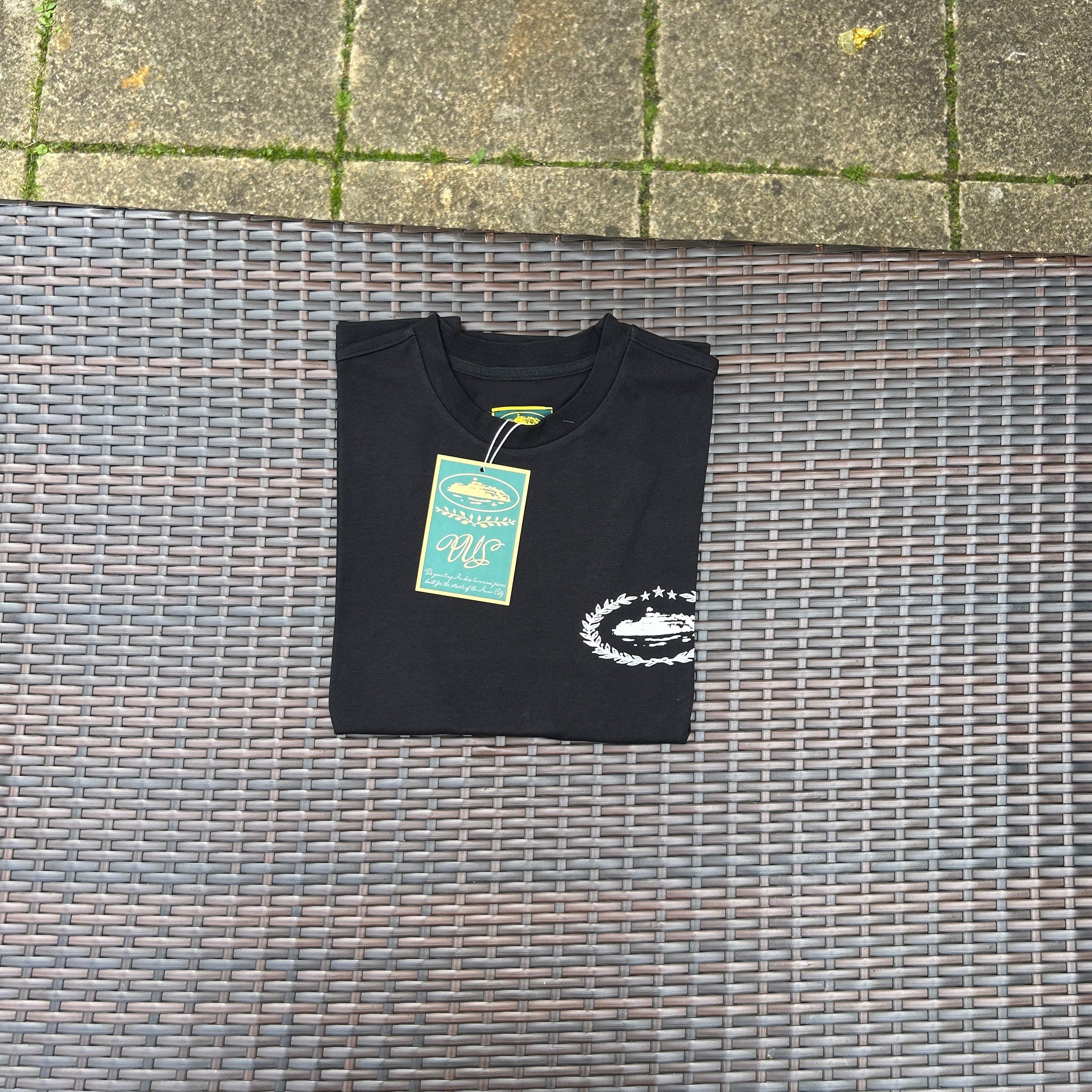 Corteiz Black/White RTW Royale T-Shirt