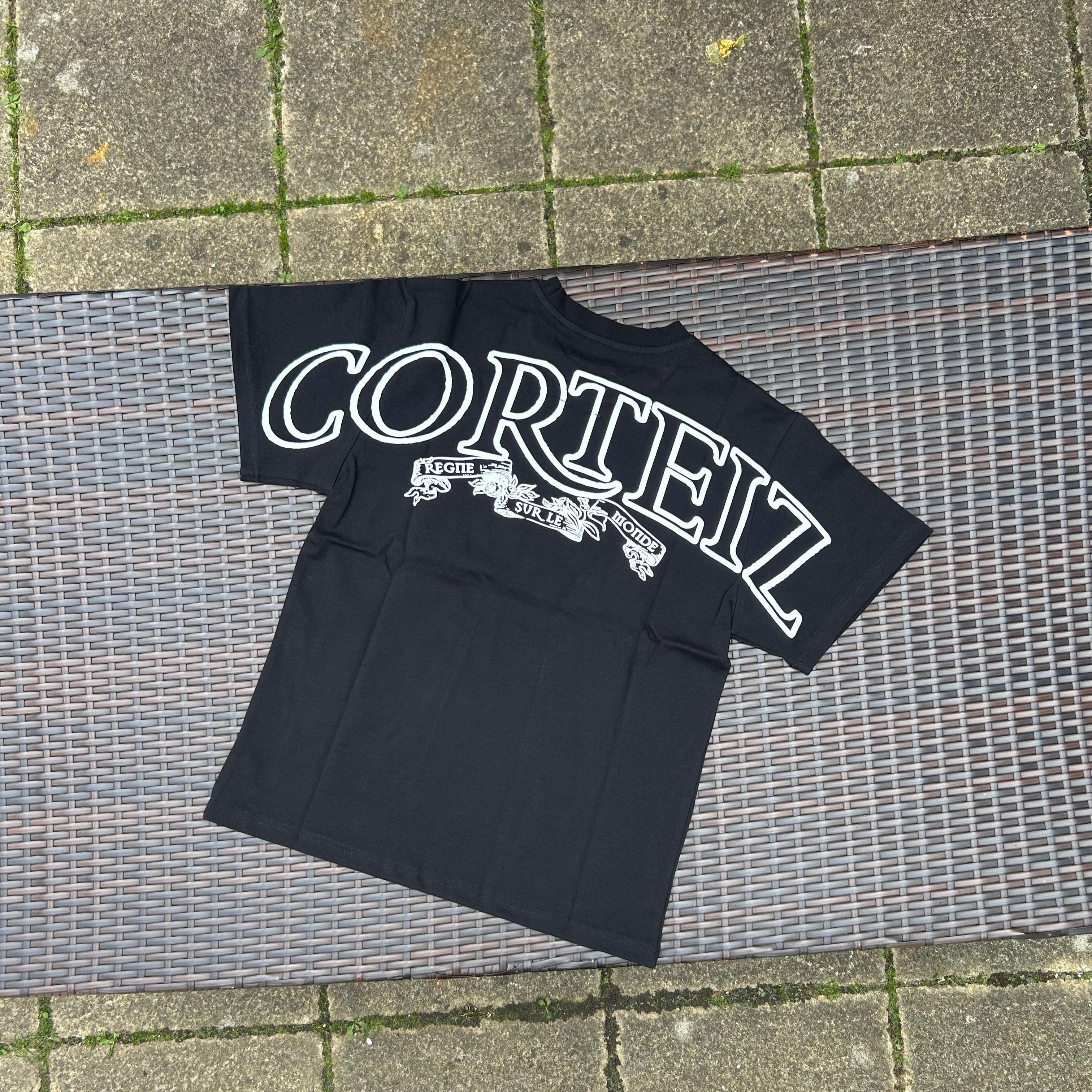 Corteiz Black/White RTW Royale T-Shirt