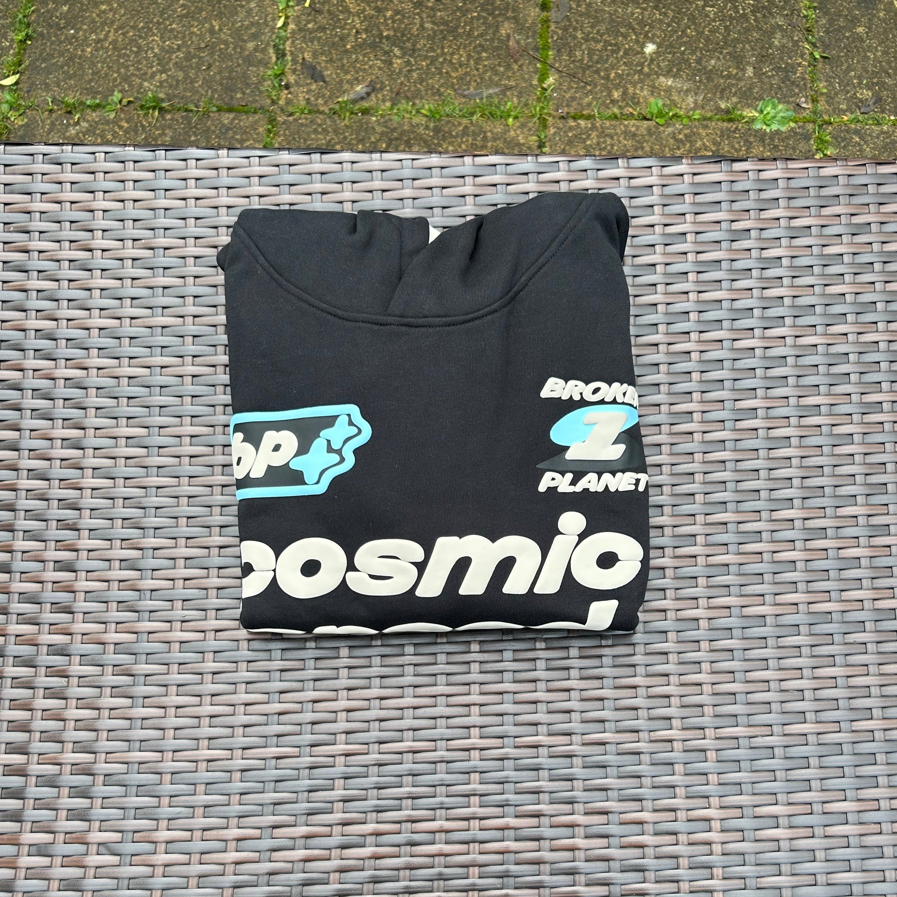 Broken Planet Black "Cosmic Speed" Hoodie