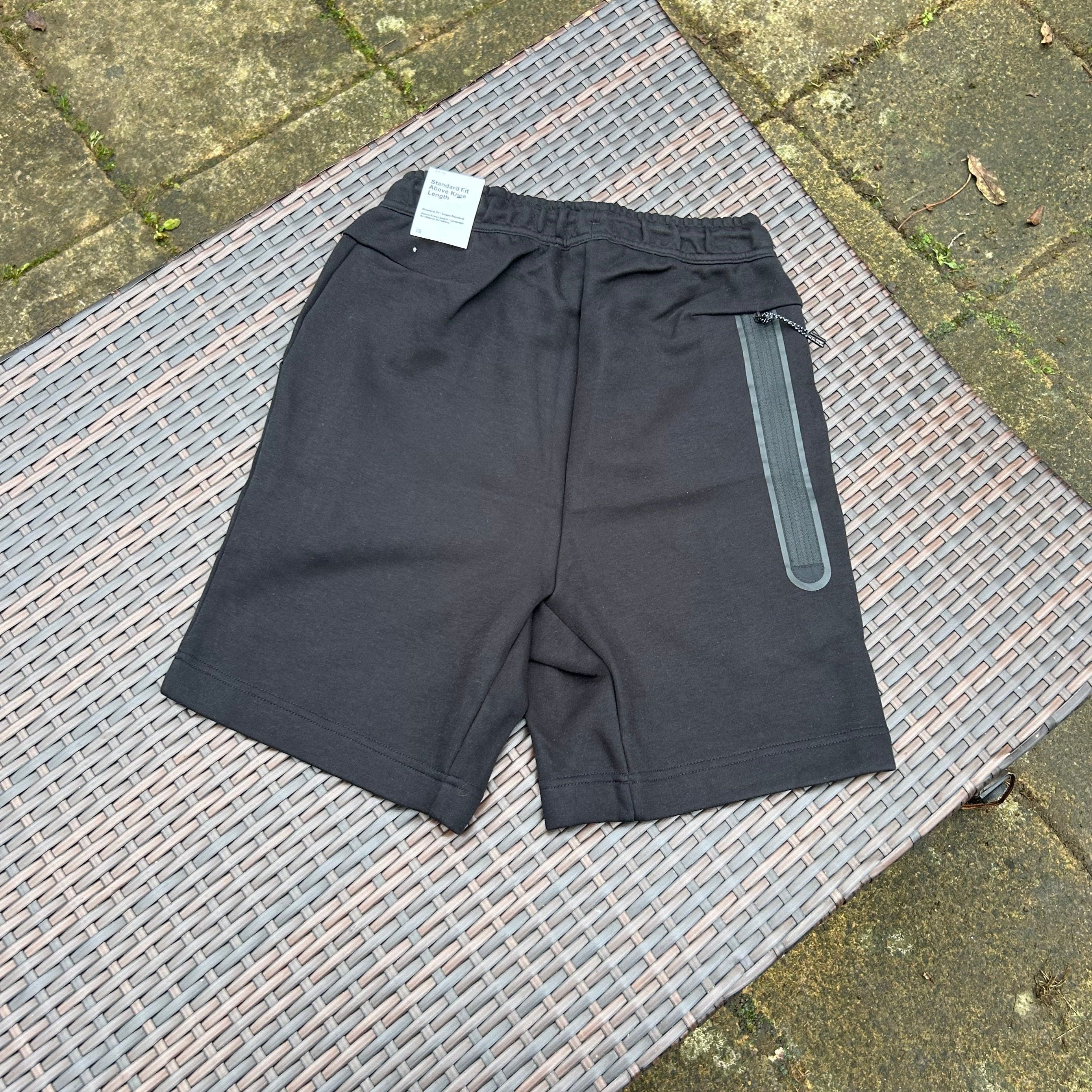 Nike Black Sportswear Tech Fleece Shorts