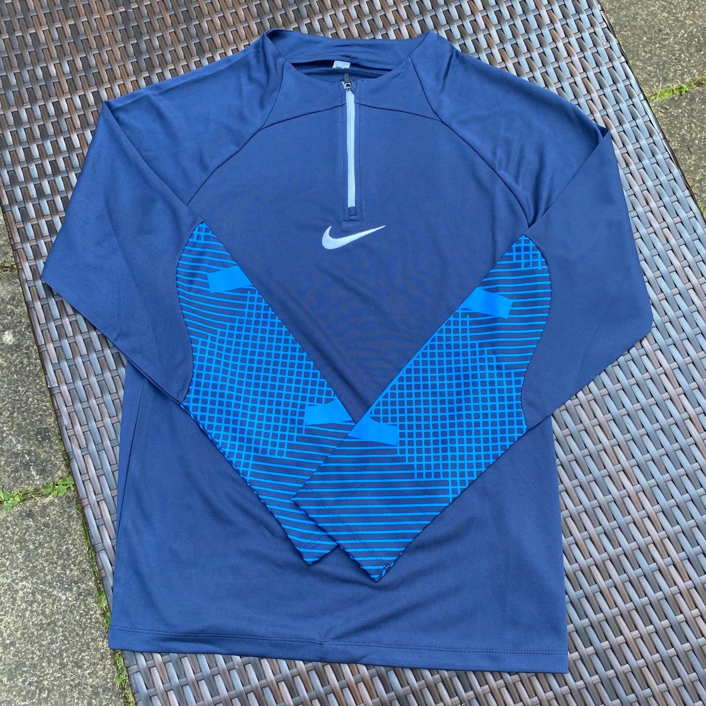 Nike Blue "Dri Fit" Sportswear Tracksuit