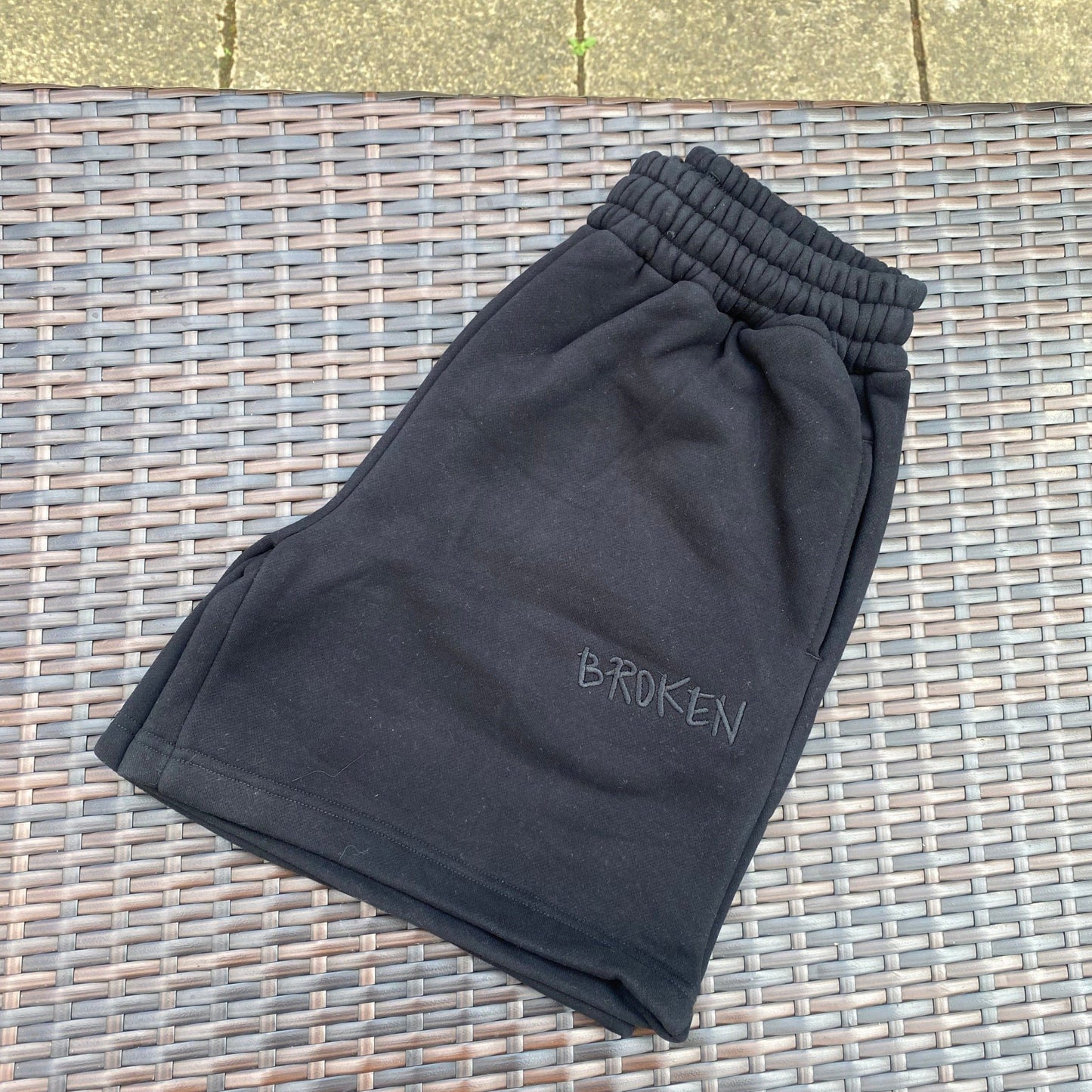 Broken Planet Black Shorts