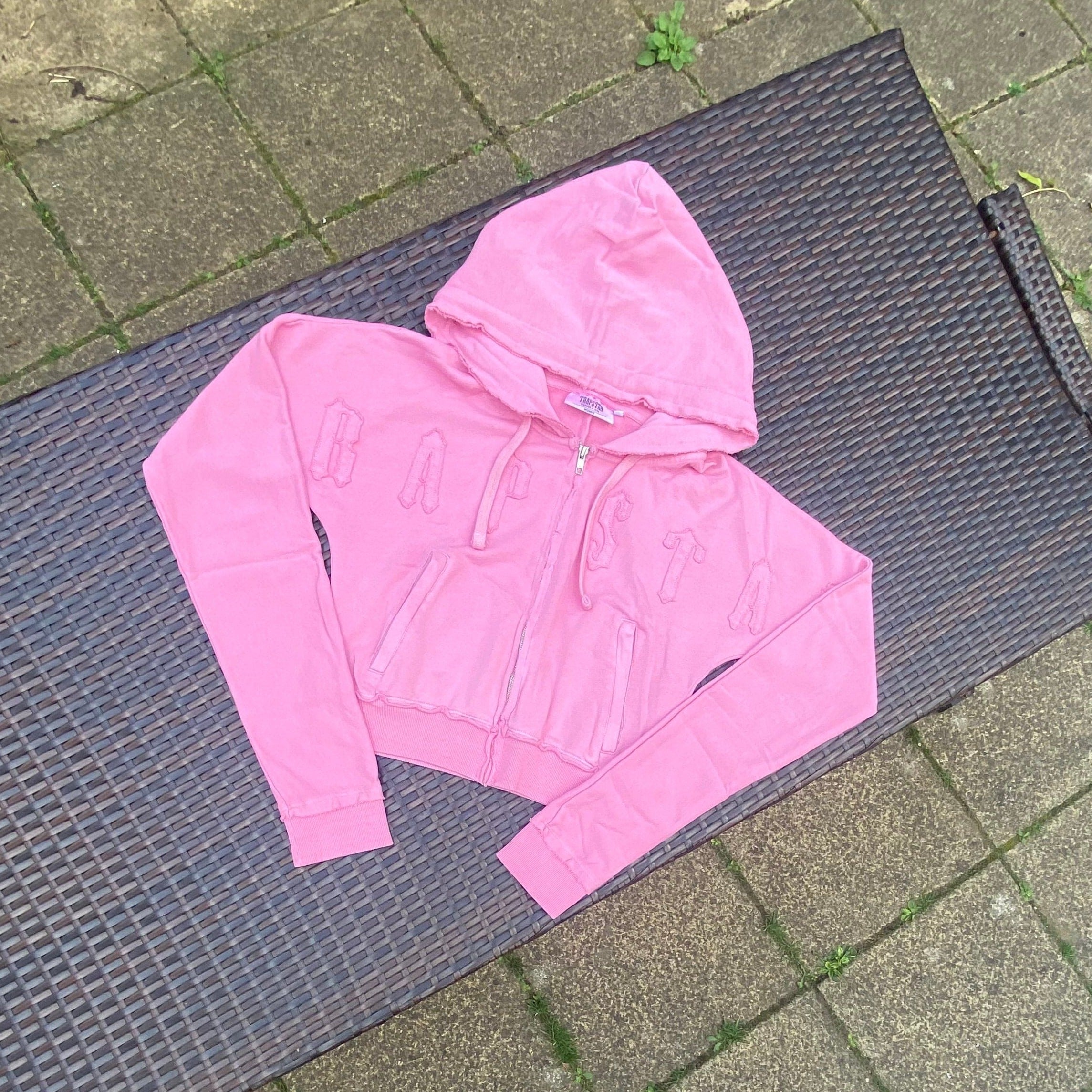 Trapstar pink clearance hoodie