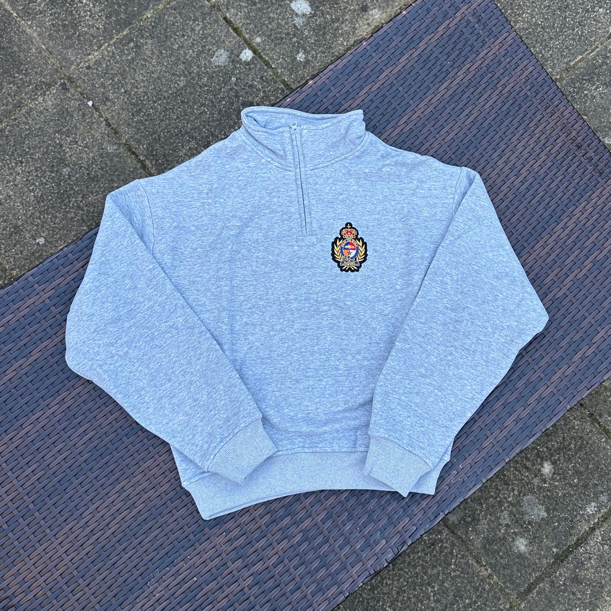 Corteiz 'Heather Grey' Royale Crest Tracksuit