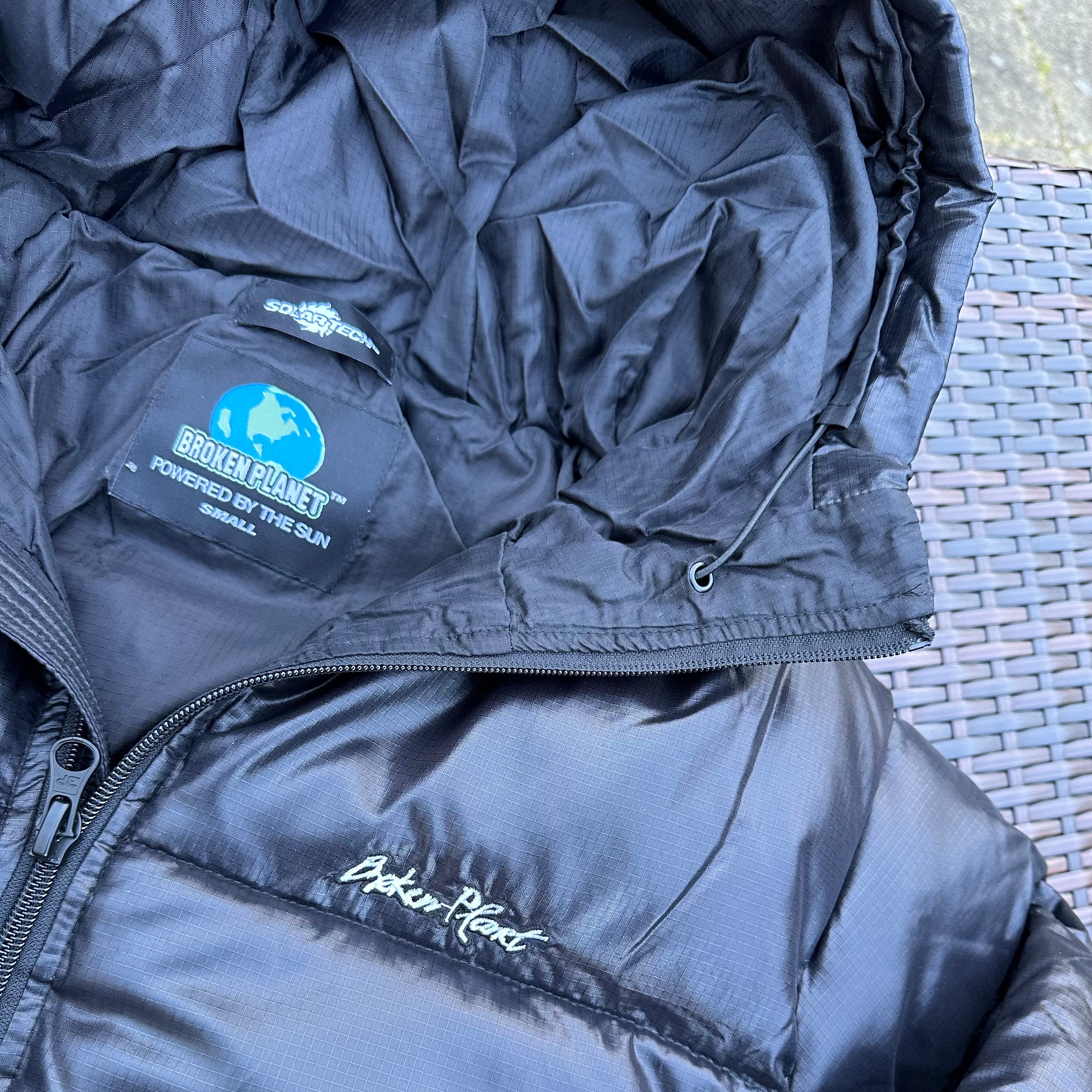 Broken Planet Black Puffer Jacket | Twentytwo Supplies