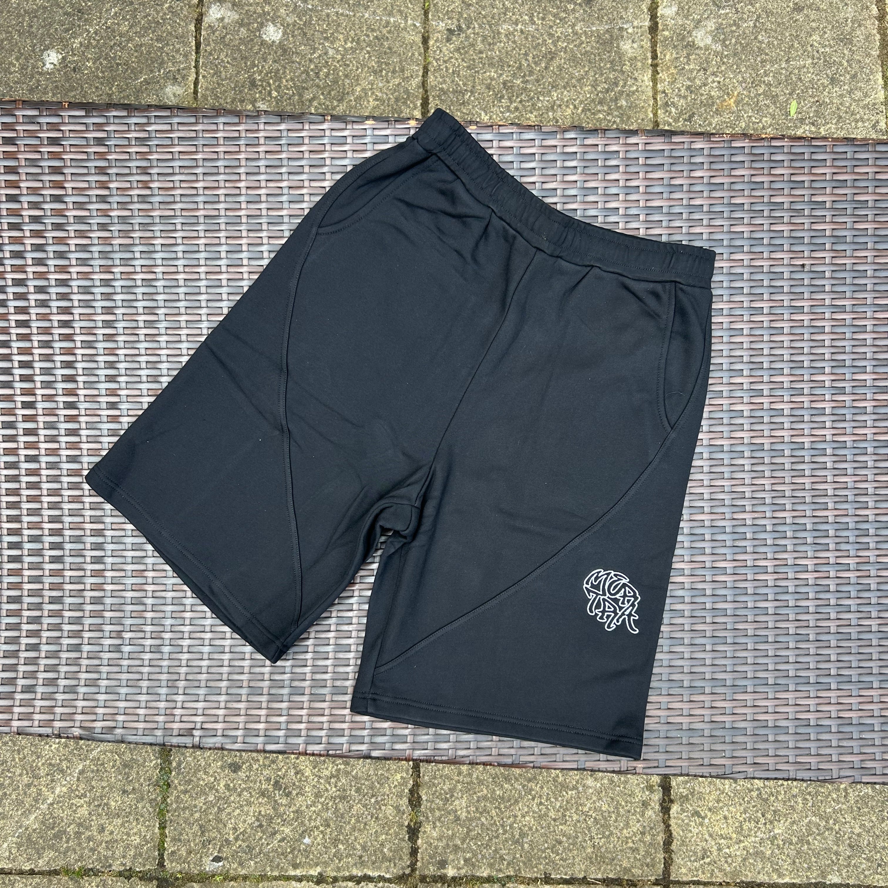 Mertra Black Bigstep Shorts