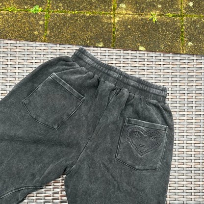 Carsicko Washed Grey "War" Joggers