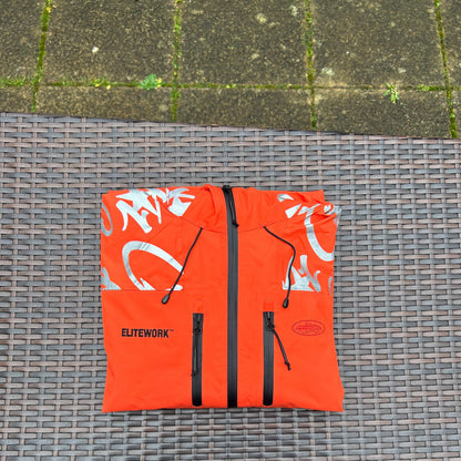 Corteiz Orange Elitework Shell Jacket