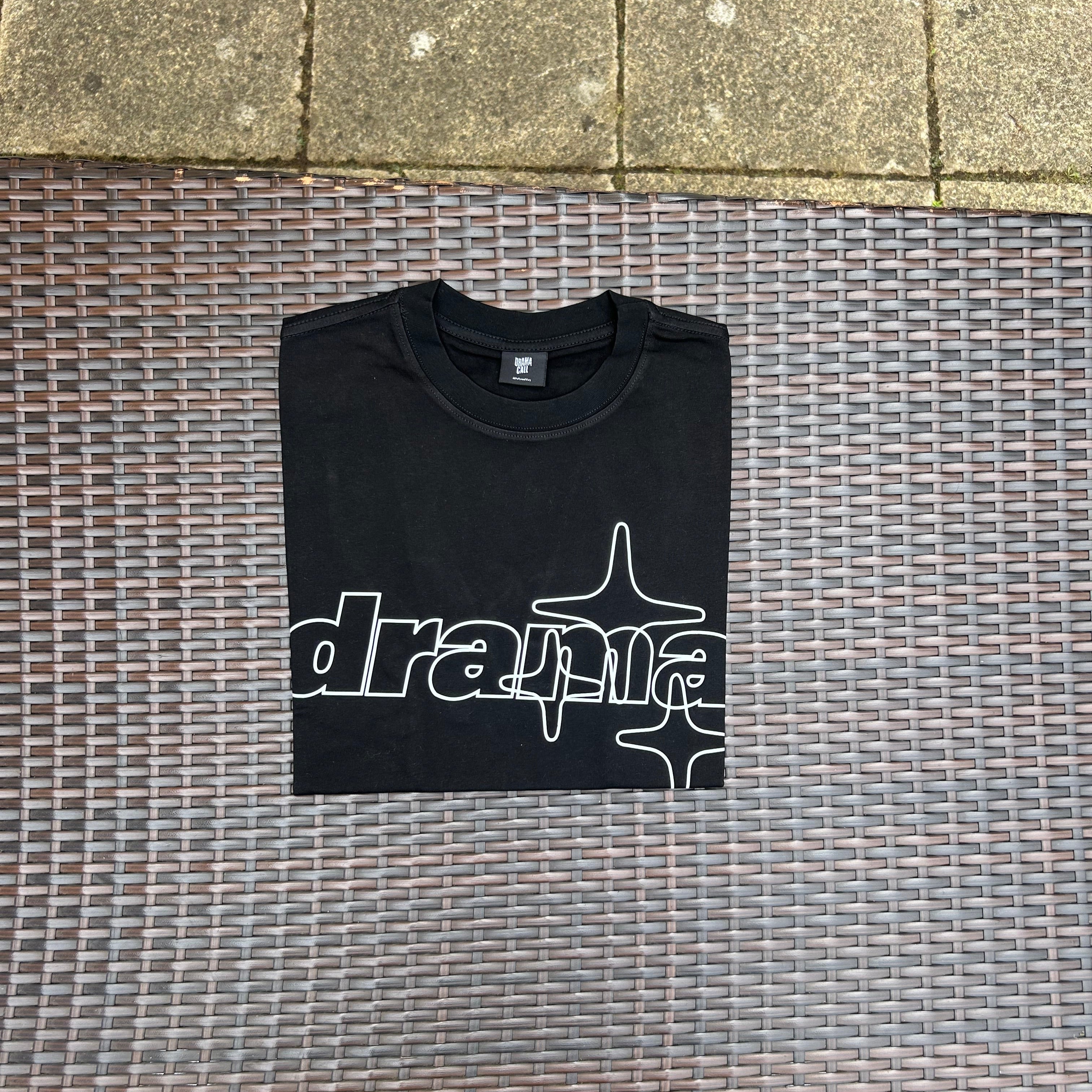 Drama Call Black/White Logo T Shirt