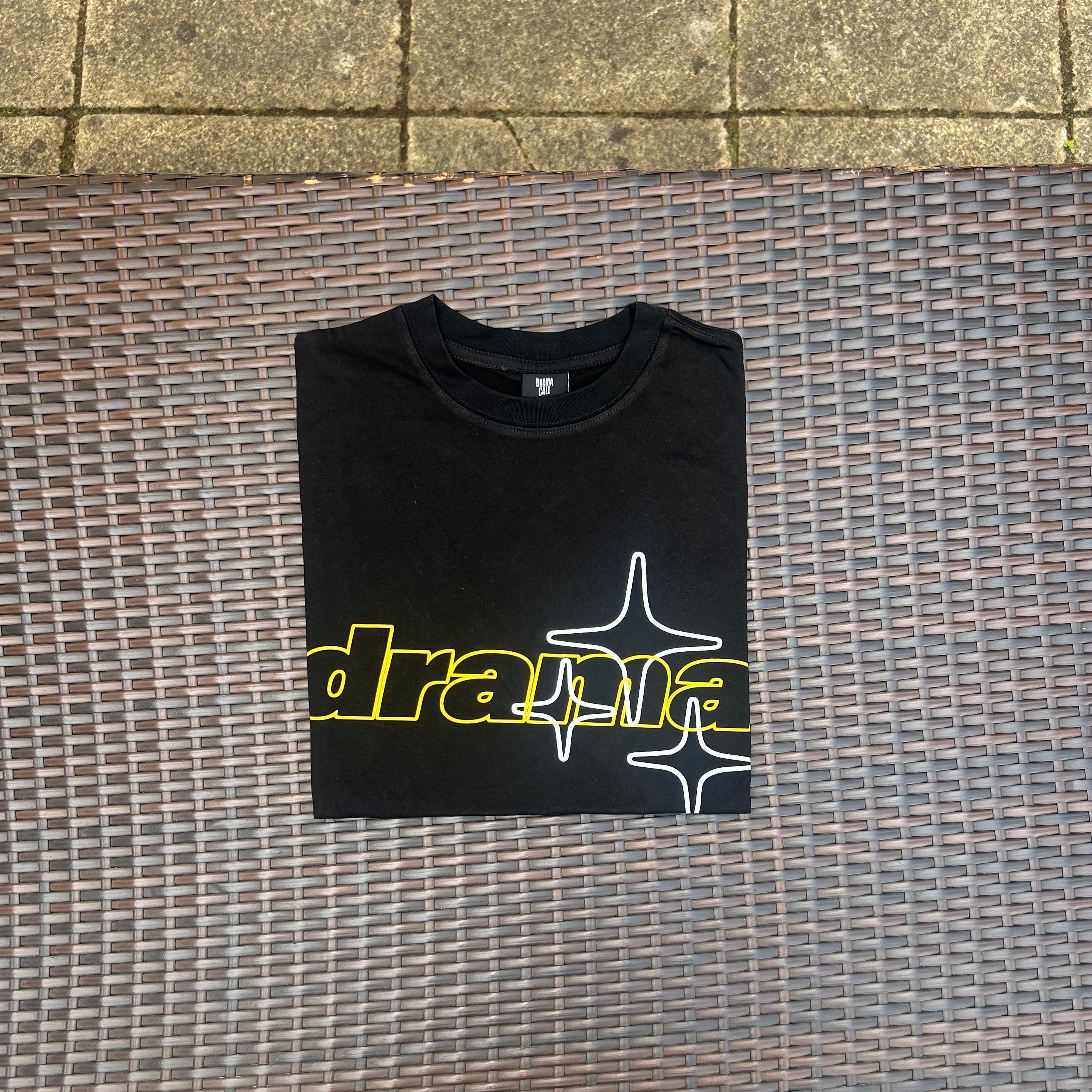 Drama Call Black/Yellow Logo T Shirt