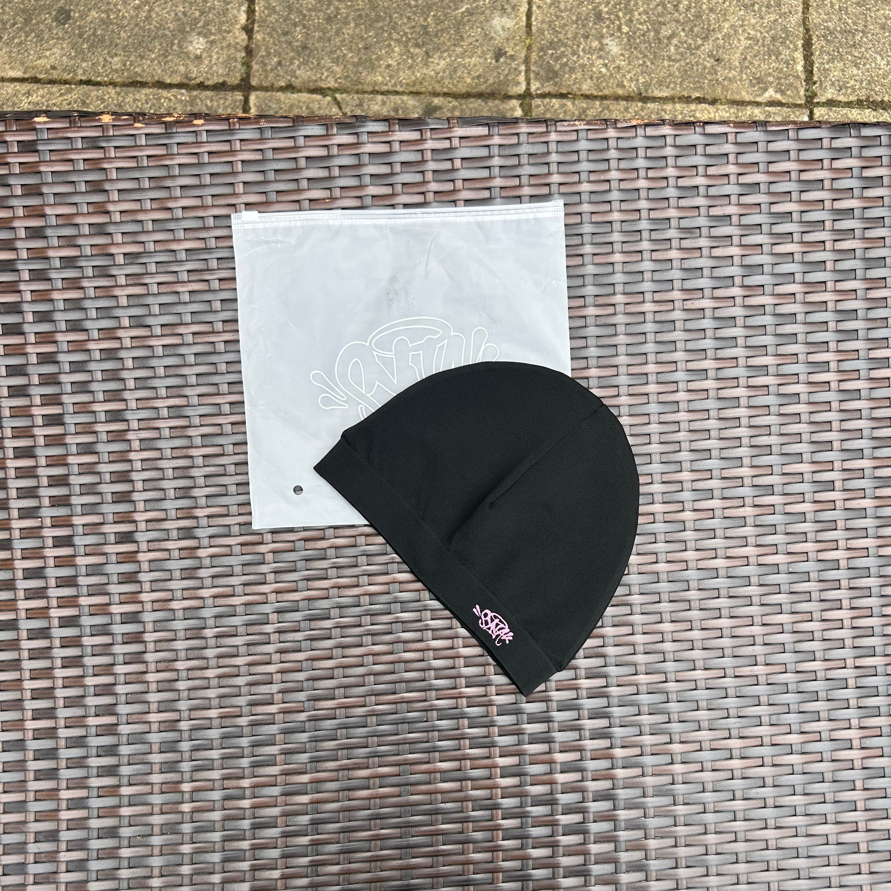 Syna World Black/Pink "Skull" Hat