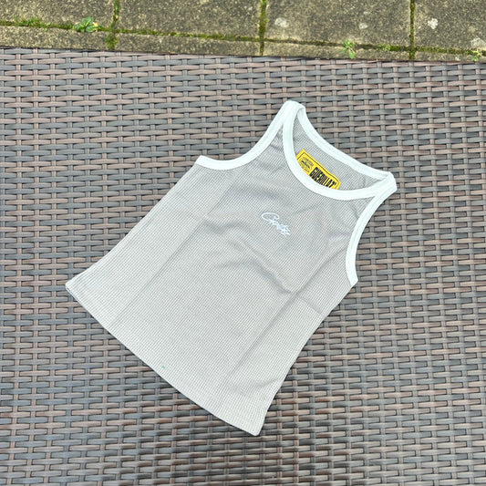 Corteiz Grey/White Womens Vest