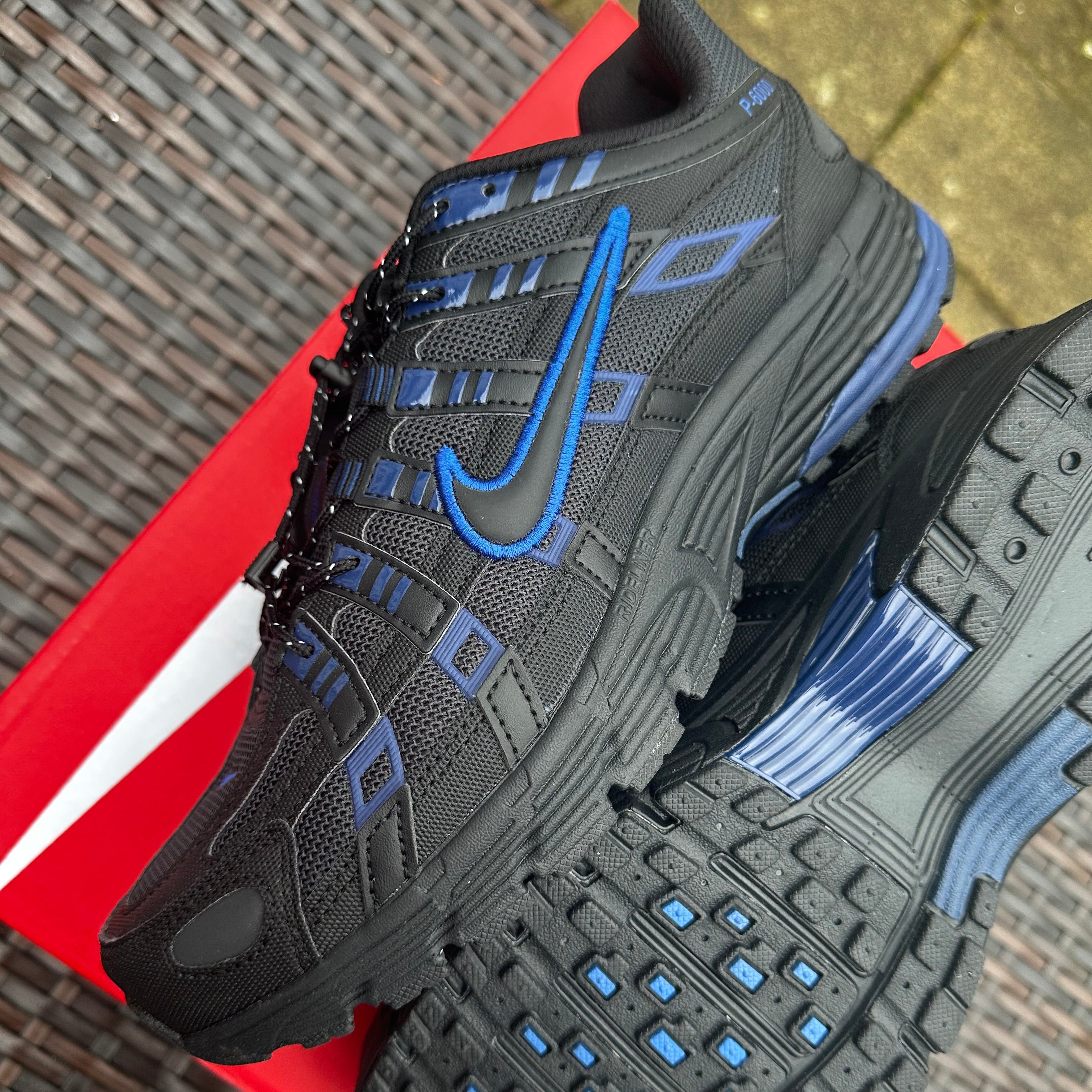 Nike P-6000 'Black Anthracite Blue Void'