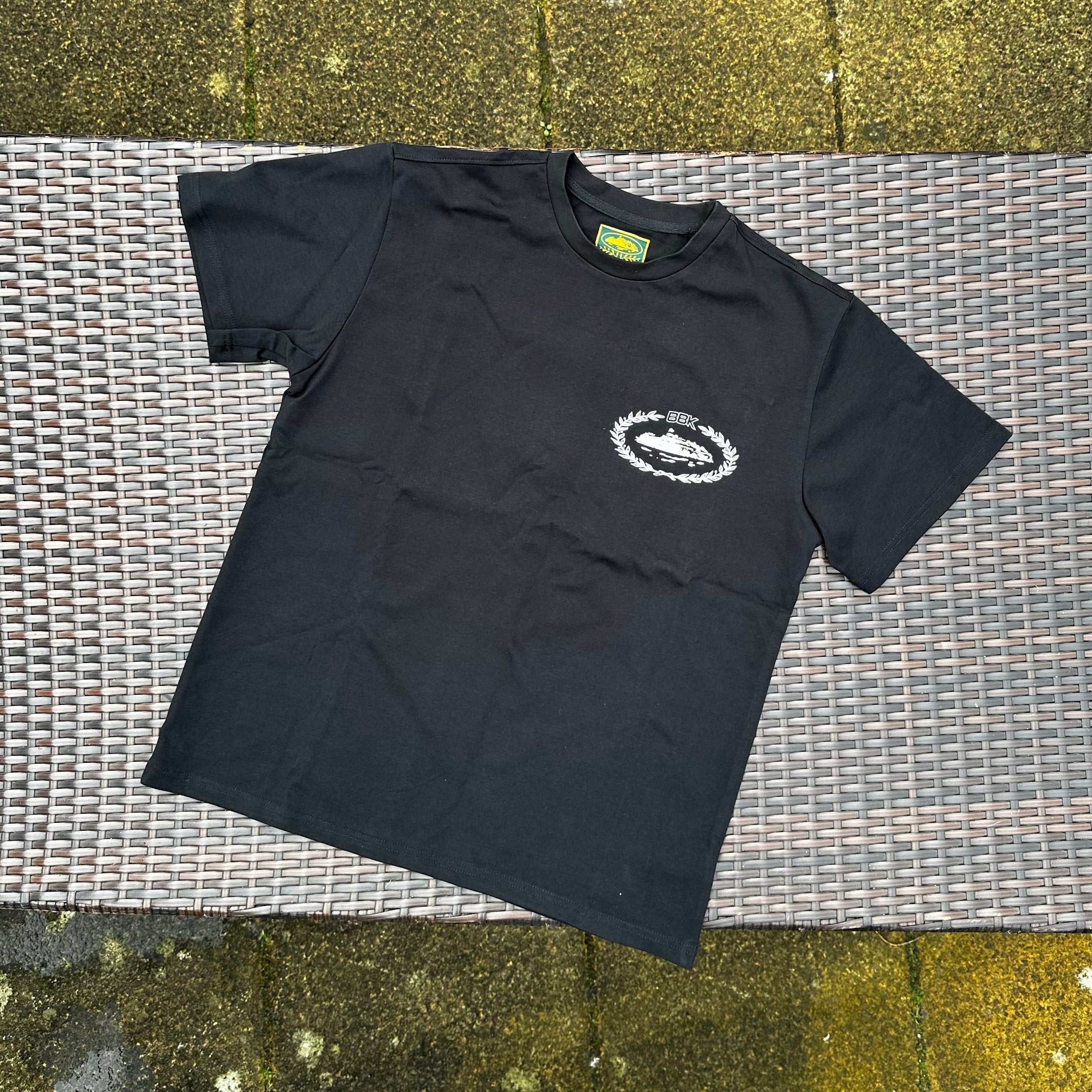 Corteiz RTW x BBK Royale Heavyweight Black T-Shirt