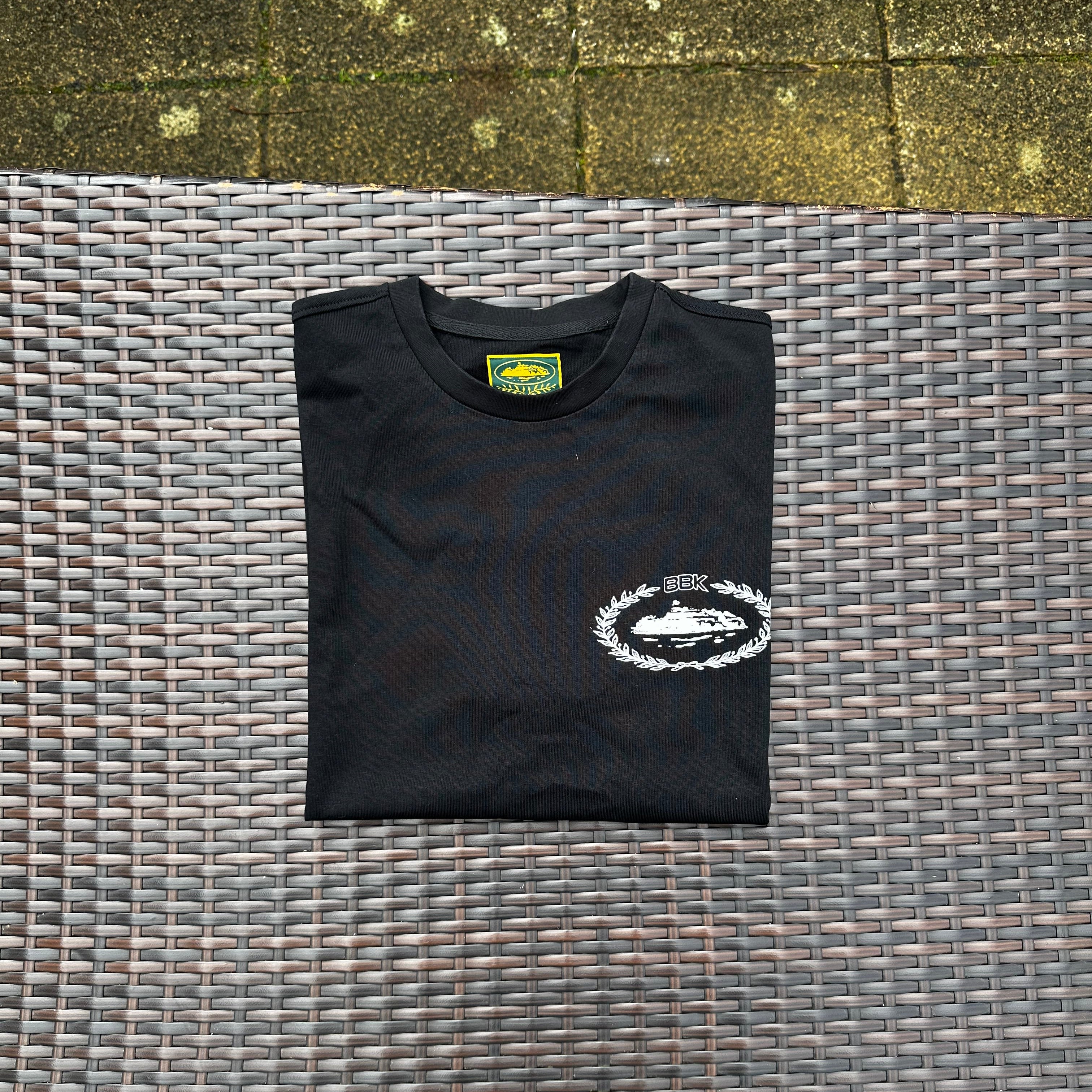 Corteiz RTW x BBK Royale Heavyweight Black T-Shirt