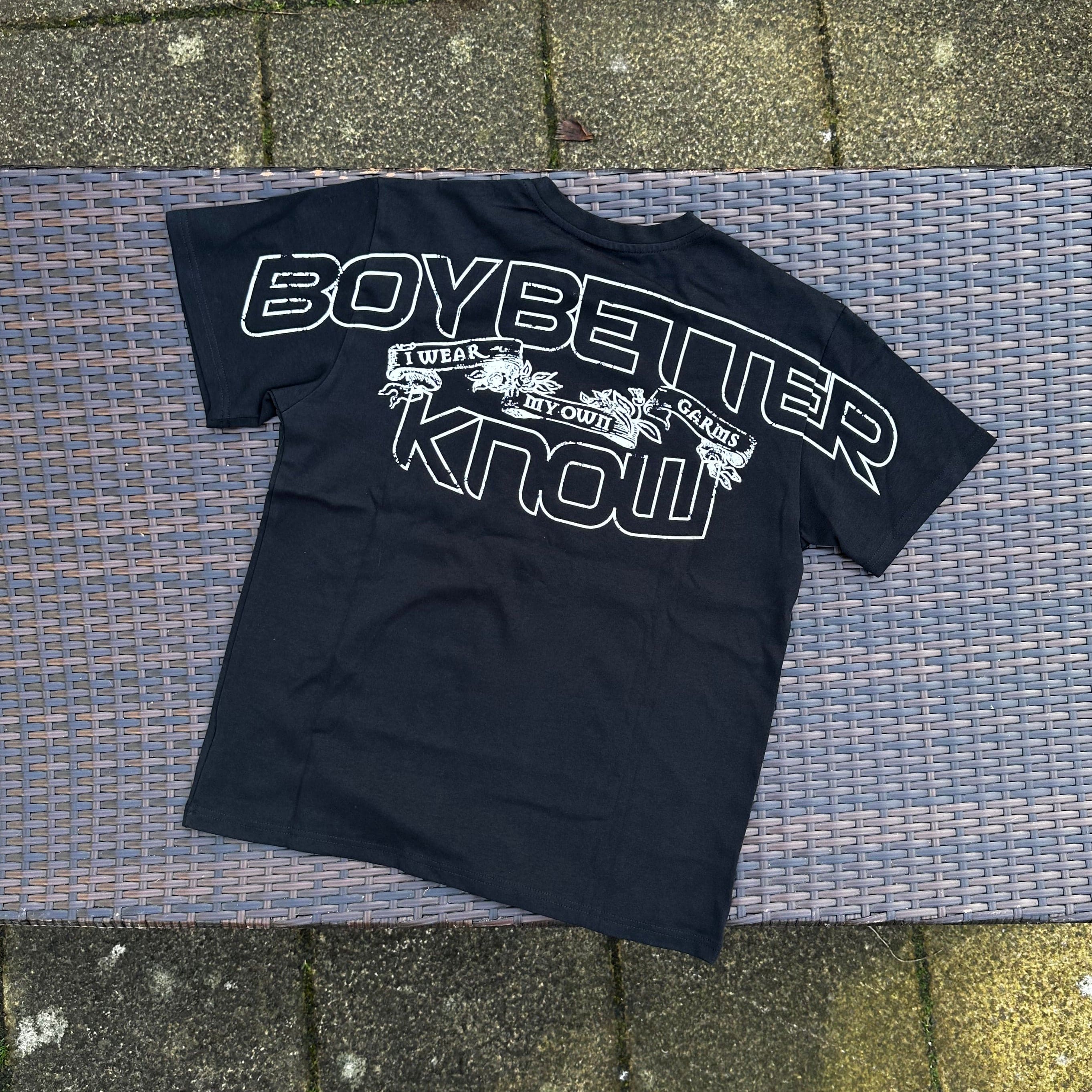 Corteiz RTW x BBK Royale Heavyweight Black T-Shirt