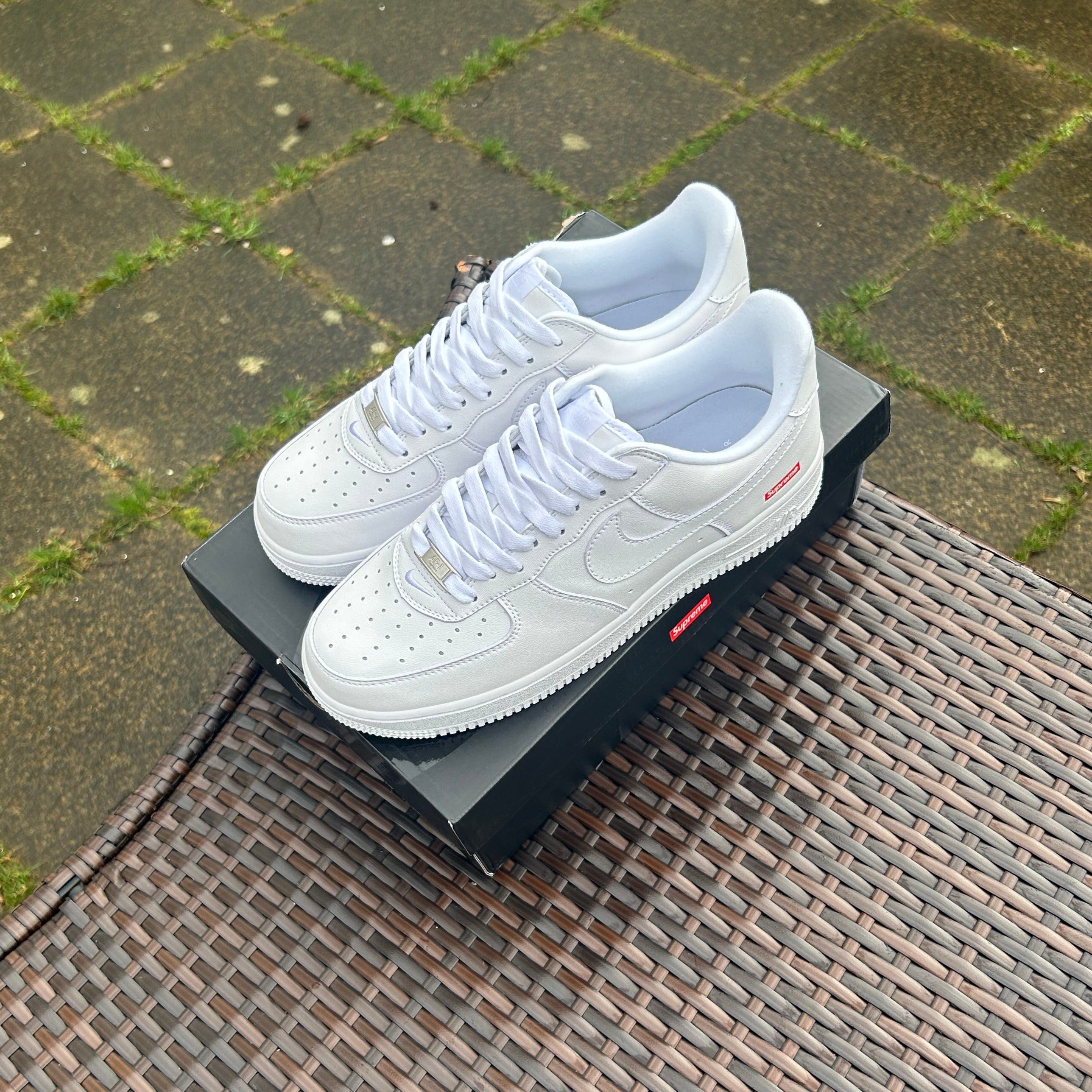 Nike Supreme White Air Force 1 Twentytwo Supplies