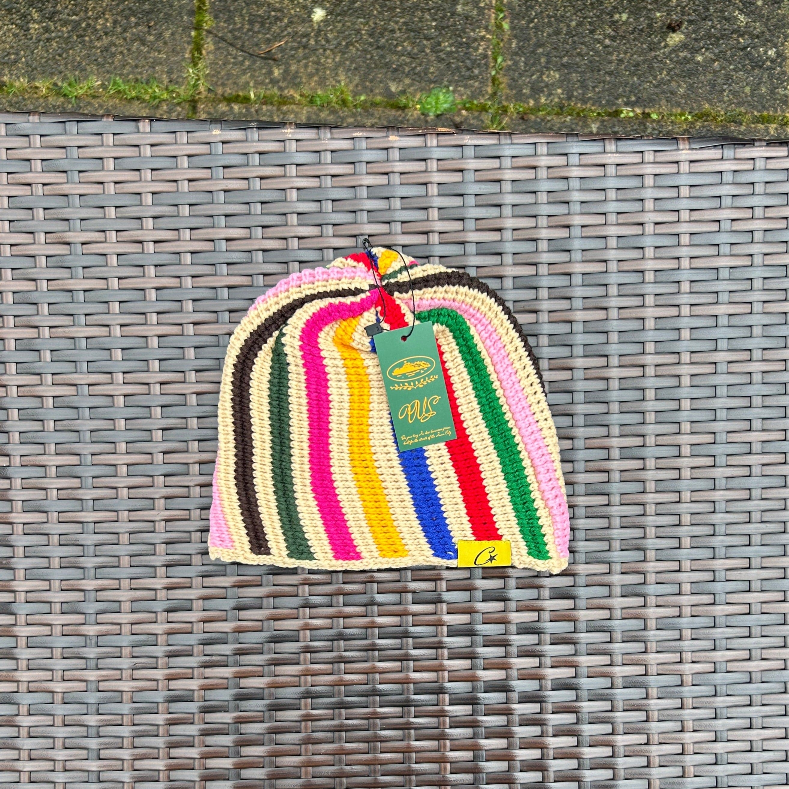 Corteiz Multi Colour "Crochet" Beanie