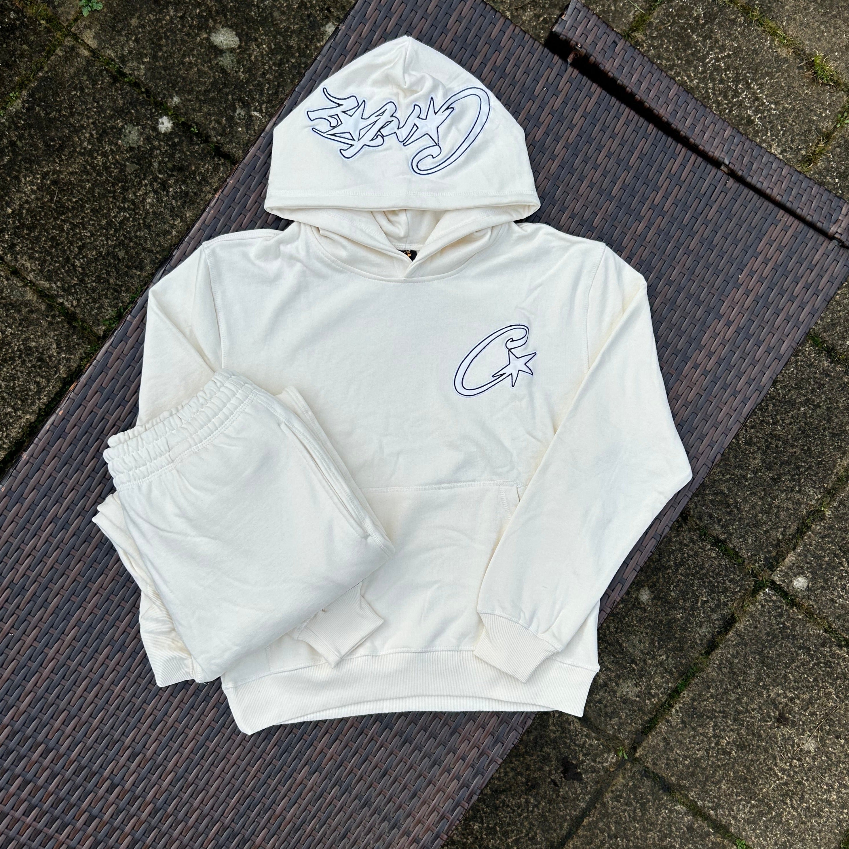 Corteiz Cream "C Star" Tracksuit