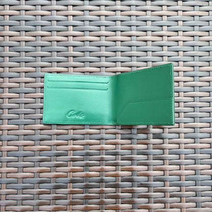 Corteiz Dark Green Leather Card Holder