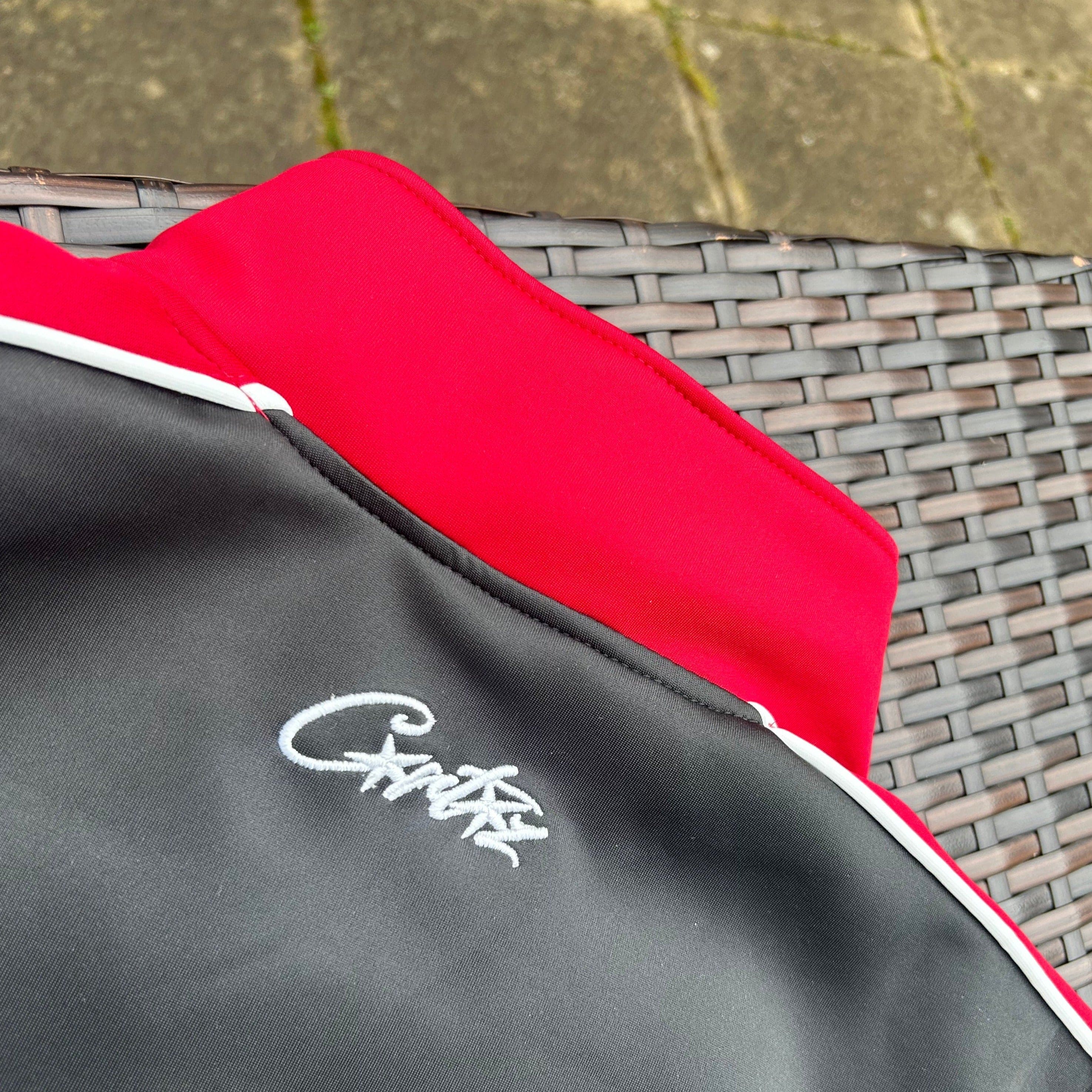 Corteiz Black/Red "Shotta" Tracksuit