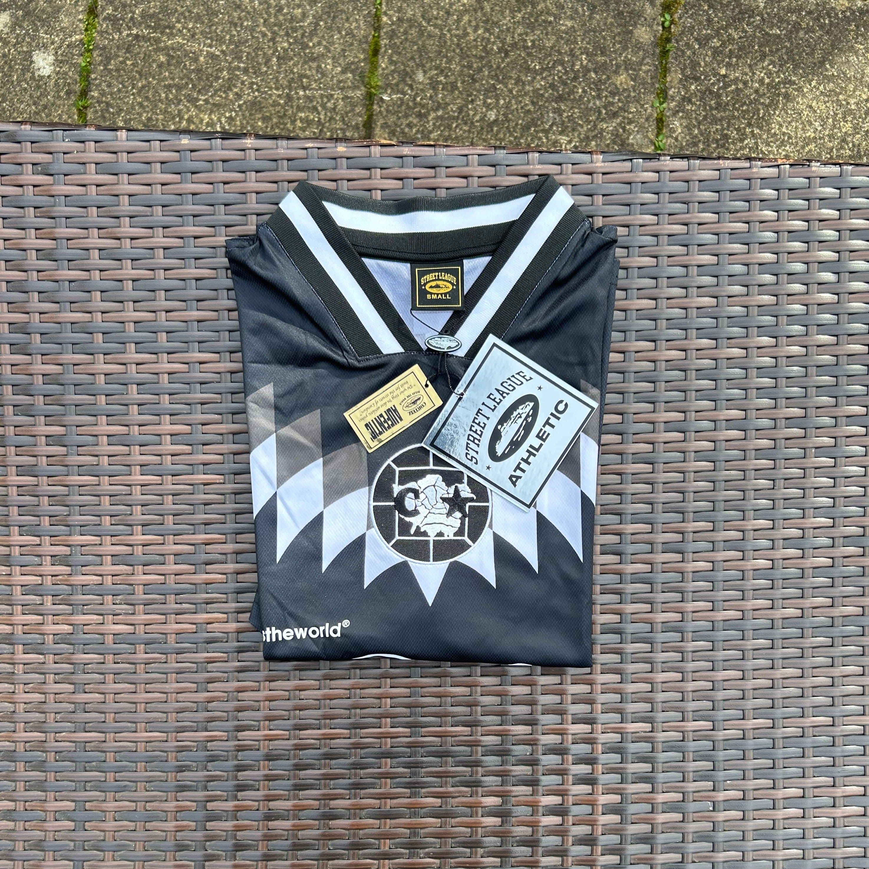 Corteiz Blackout "CRTZ RTW" Football Jersey