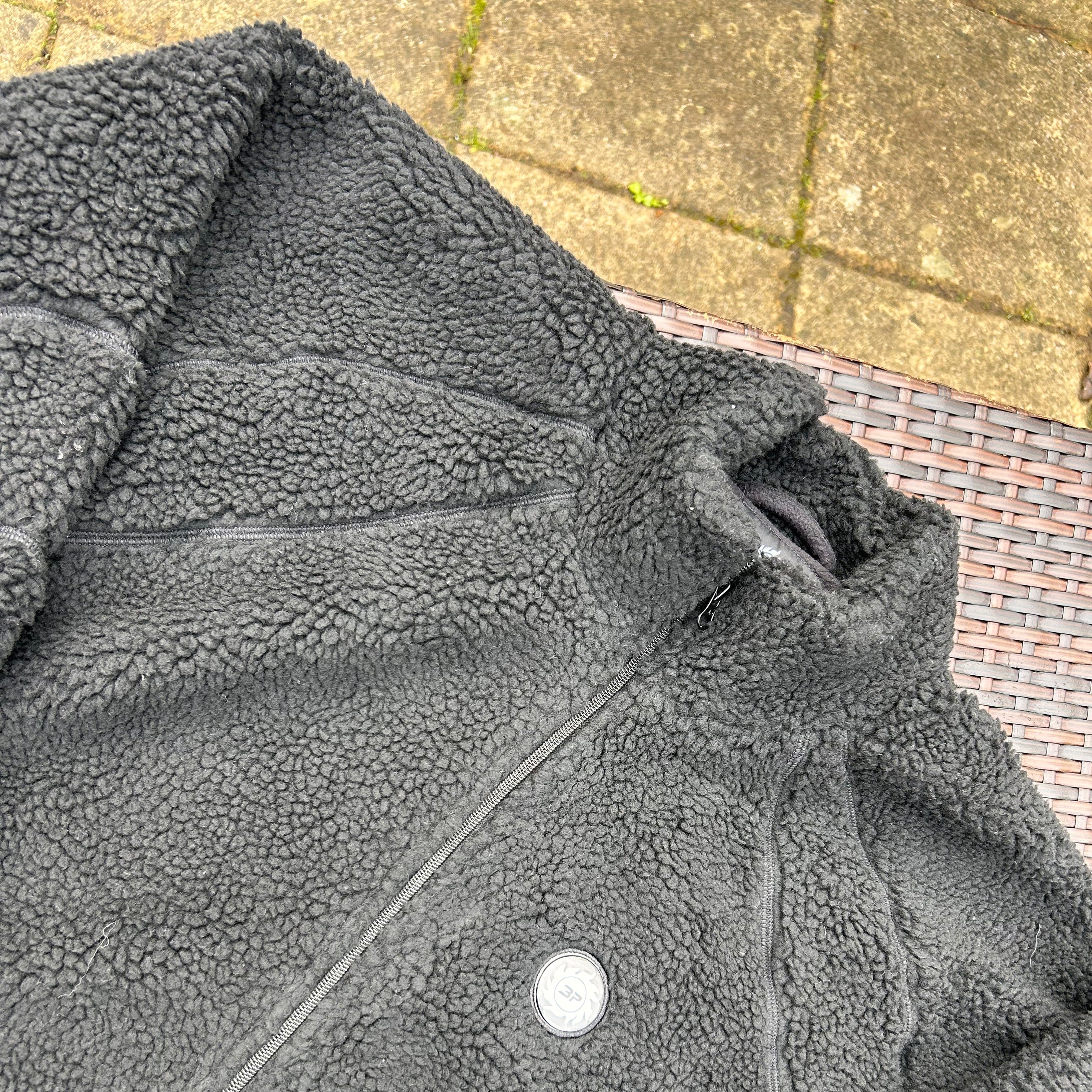 Broken Planet Midnight Black Polar Fleece