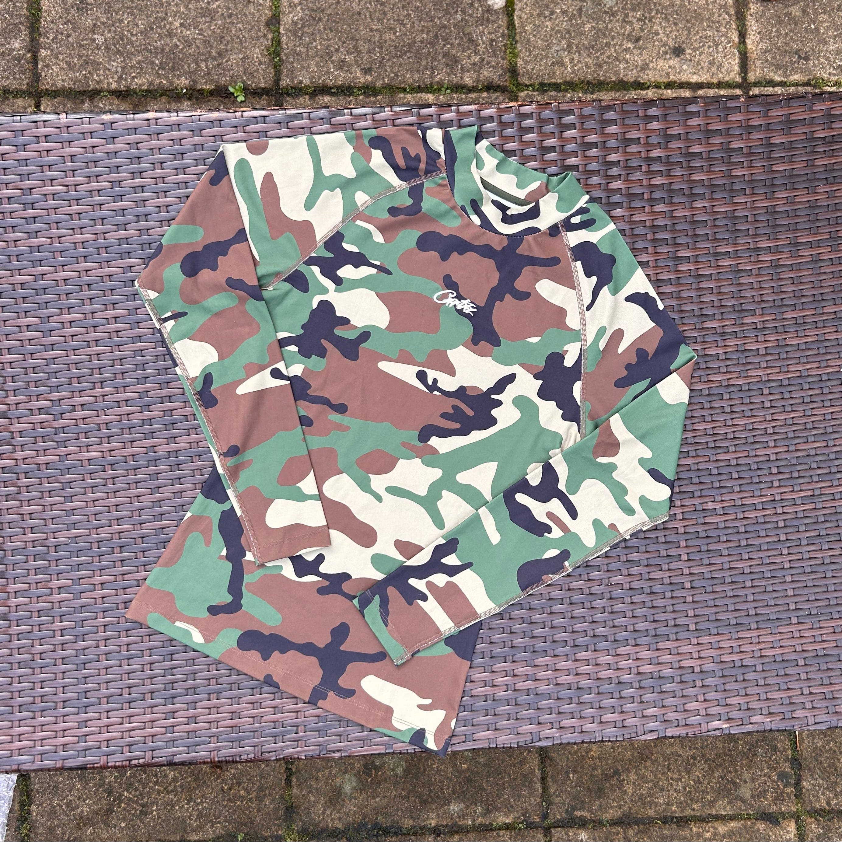 Corteiz Camo Litework Compression Shirt