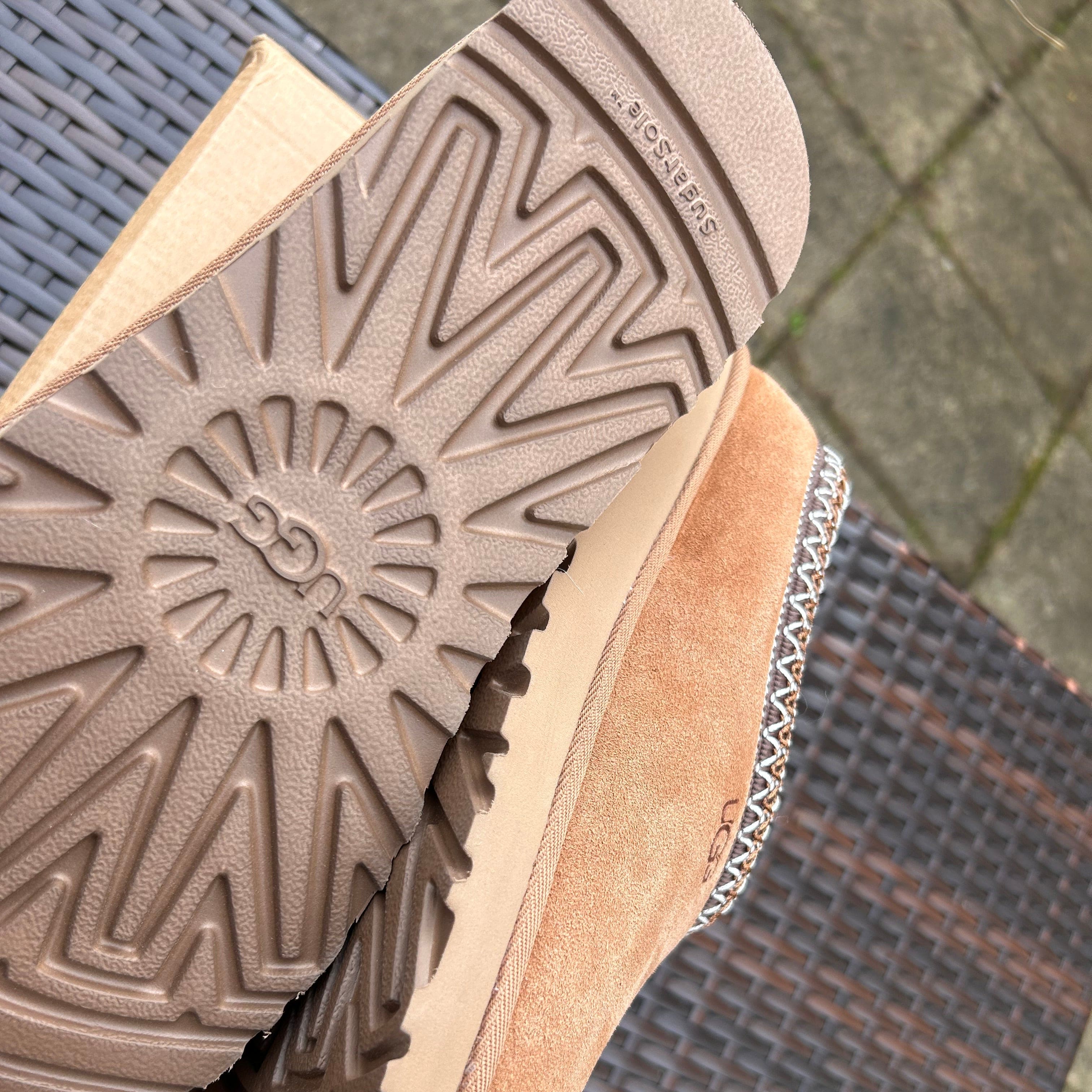 Ugg Men's 'Chestnut' Tasman Slippers