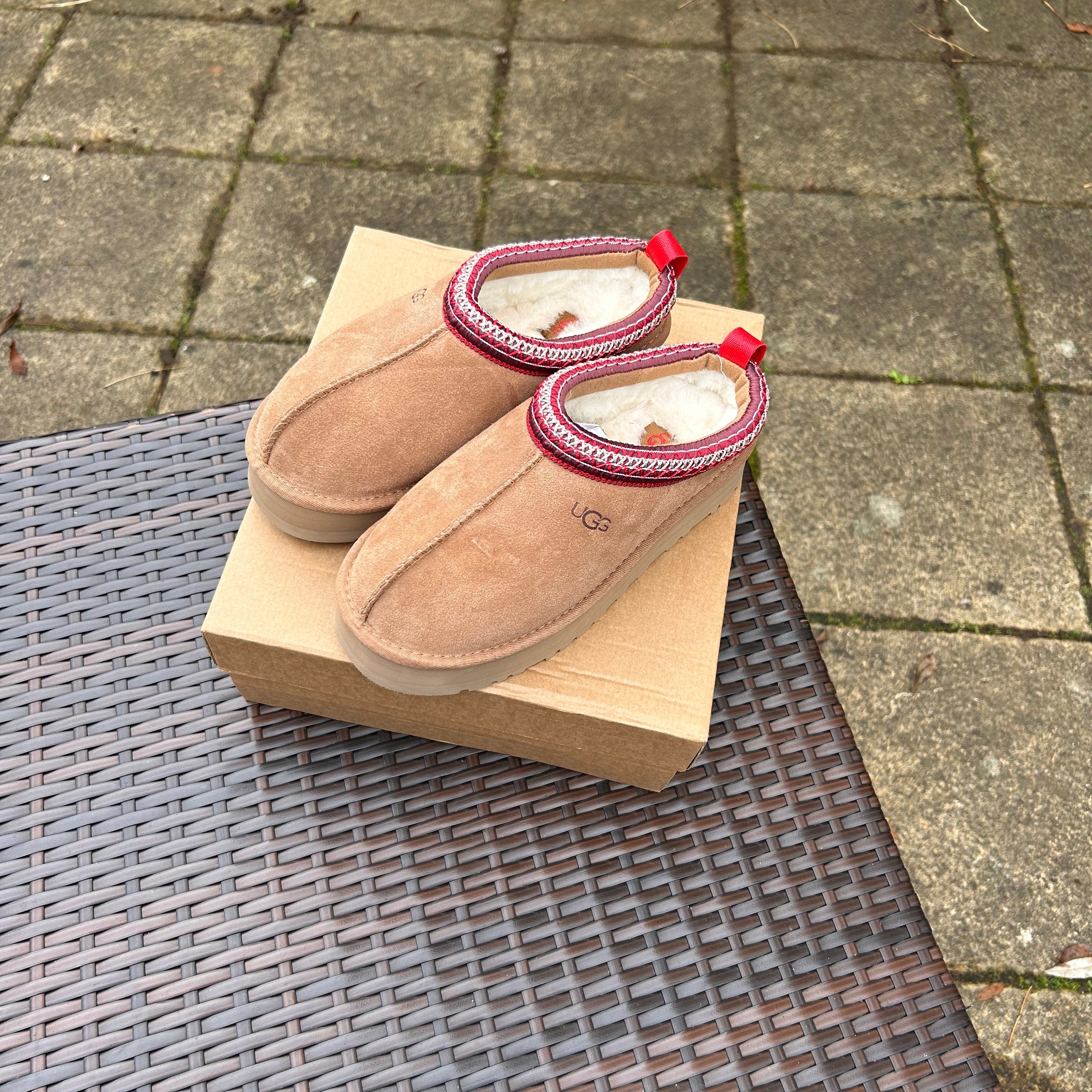 Ugg Women's 'Chestnut' High Platform Slippers