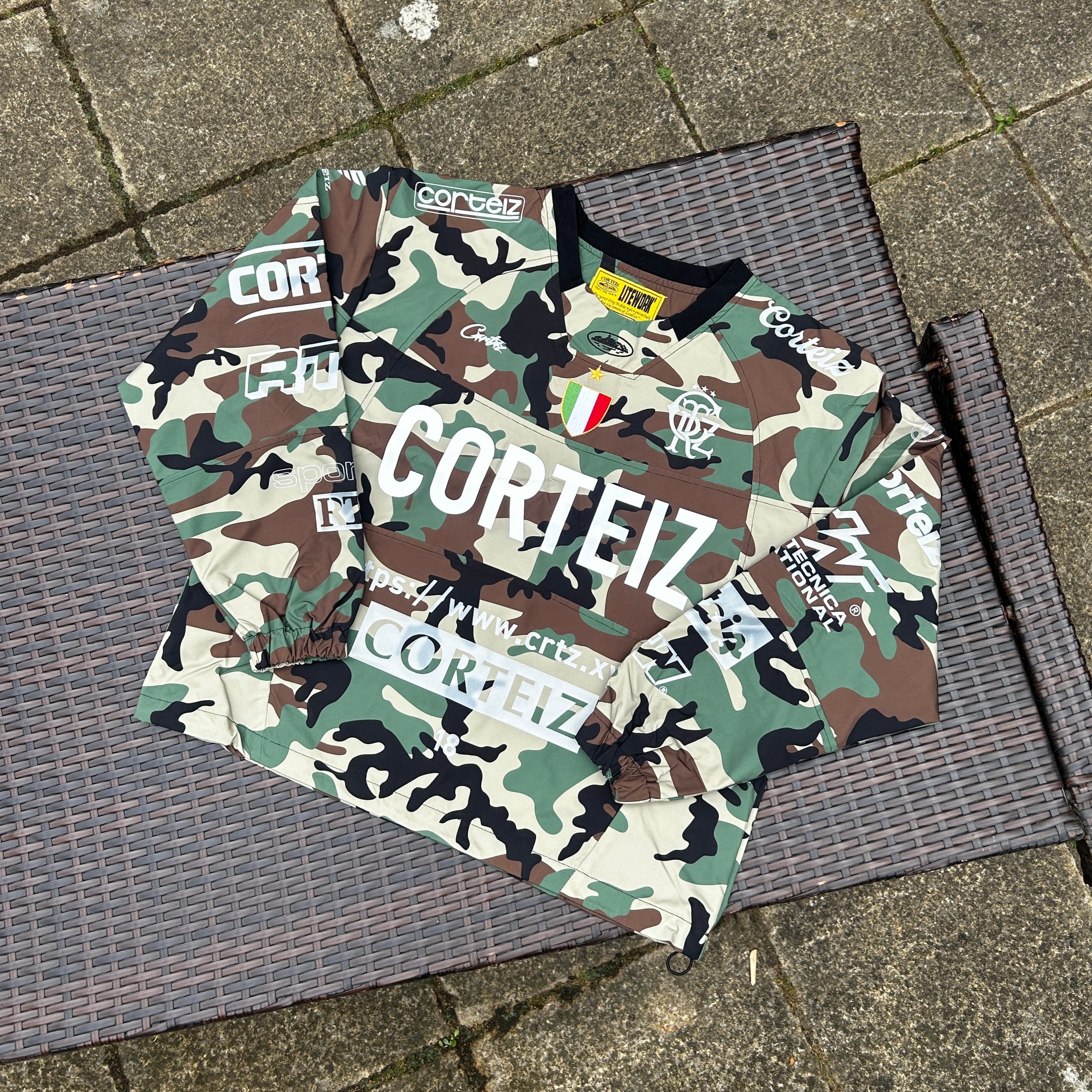 Corteiz Camo "Sponsors" Training Pullover