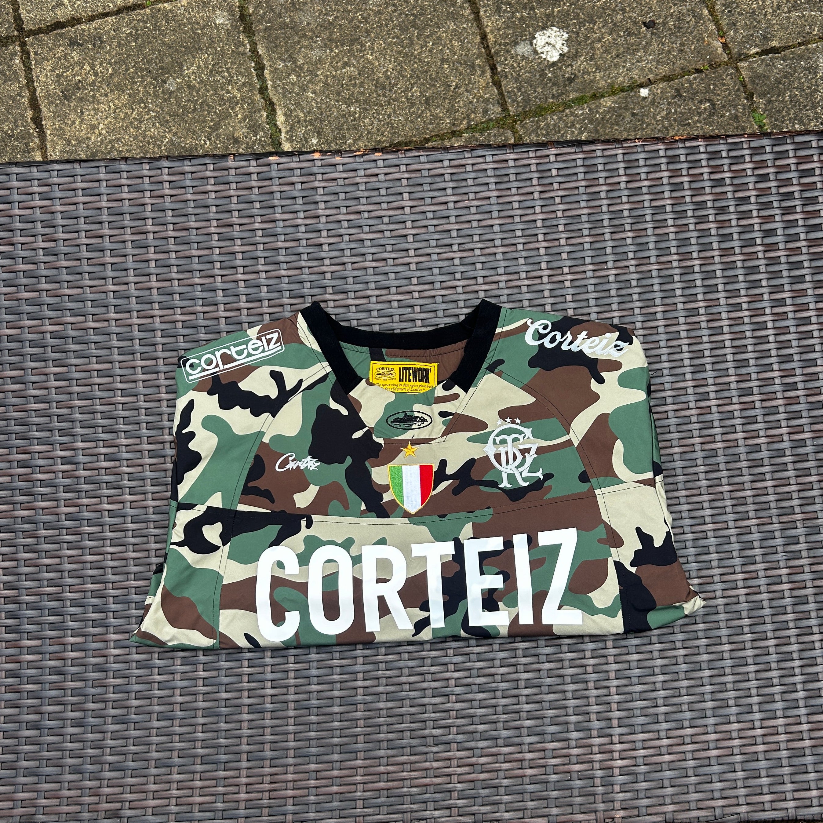 Corteiz Camo "Sponsors" Training Pullover