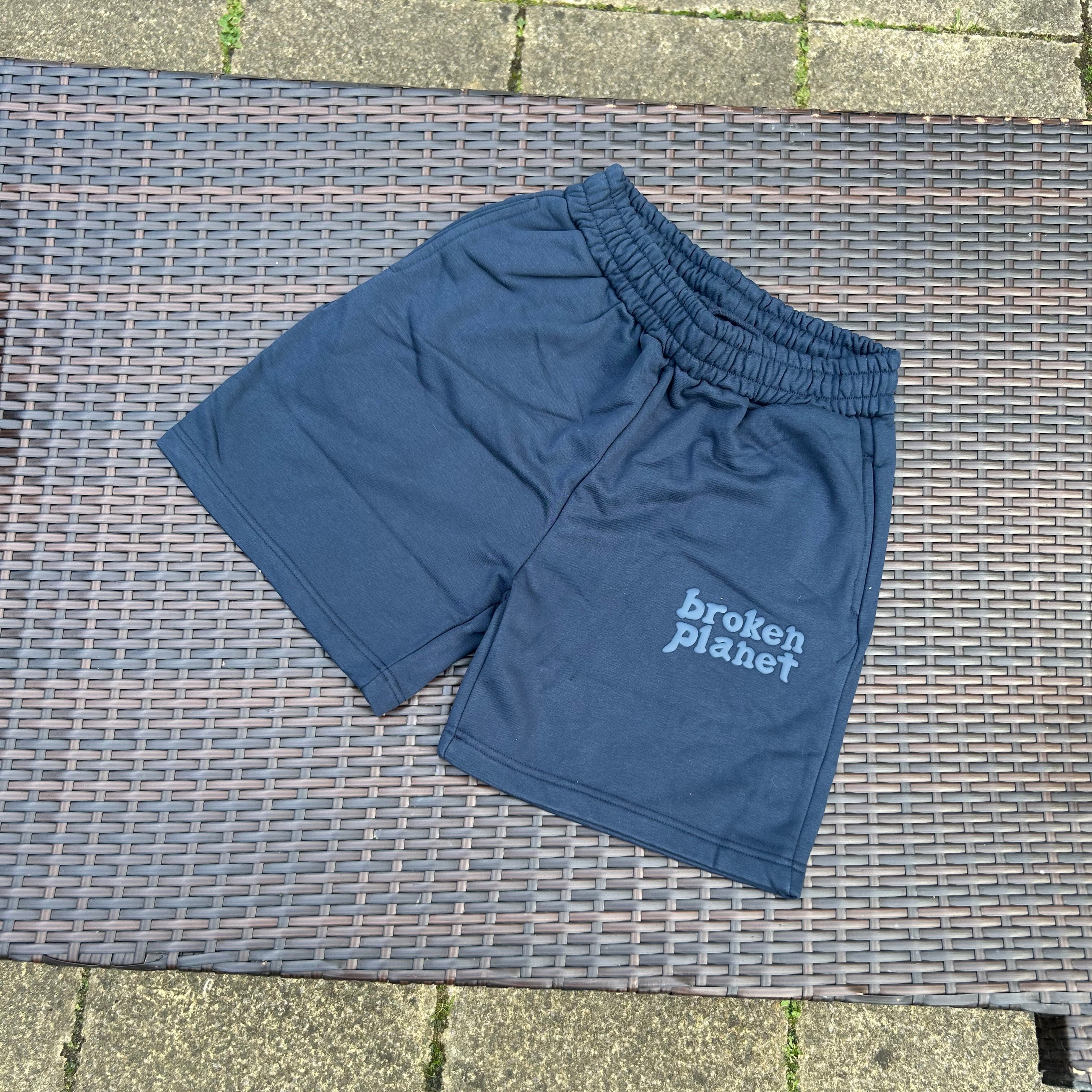Broken Planet Navy Shorts