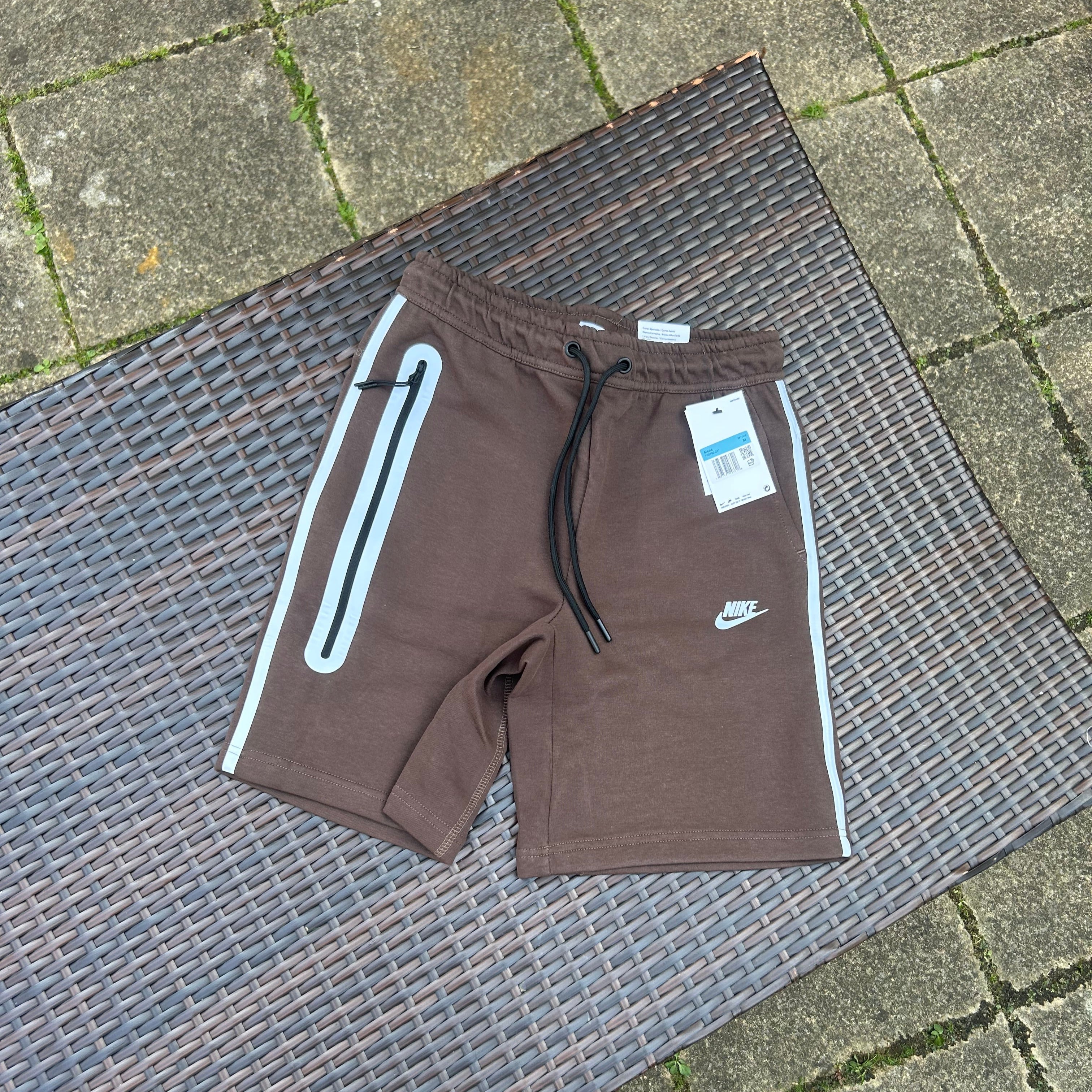Nike Brown Sportswear Tech Fleece Shorts  (2024 Season)