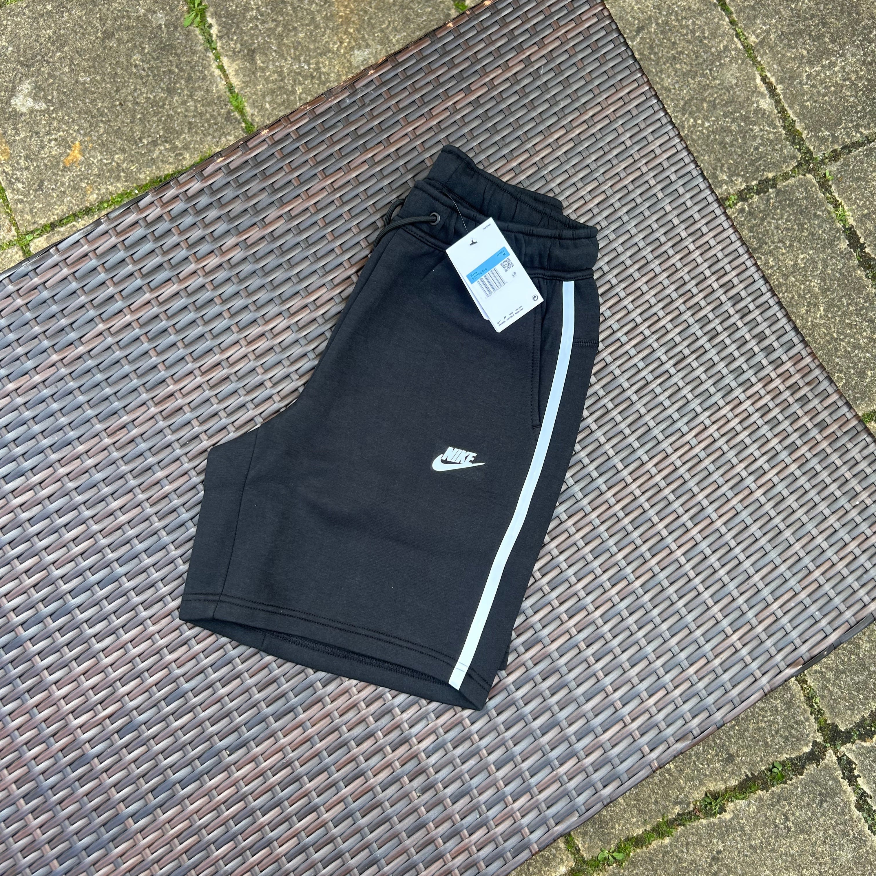 Nike Black Sportswear Tech Fleece Shorts (2024 Season)