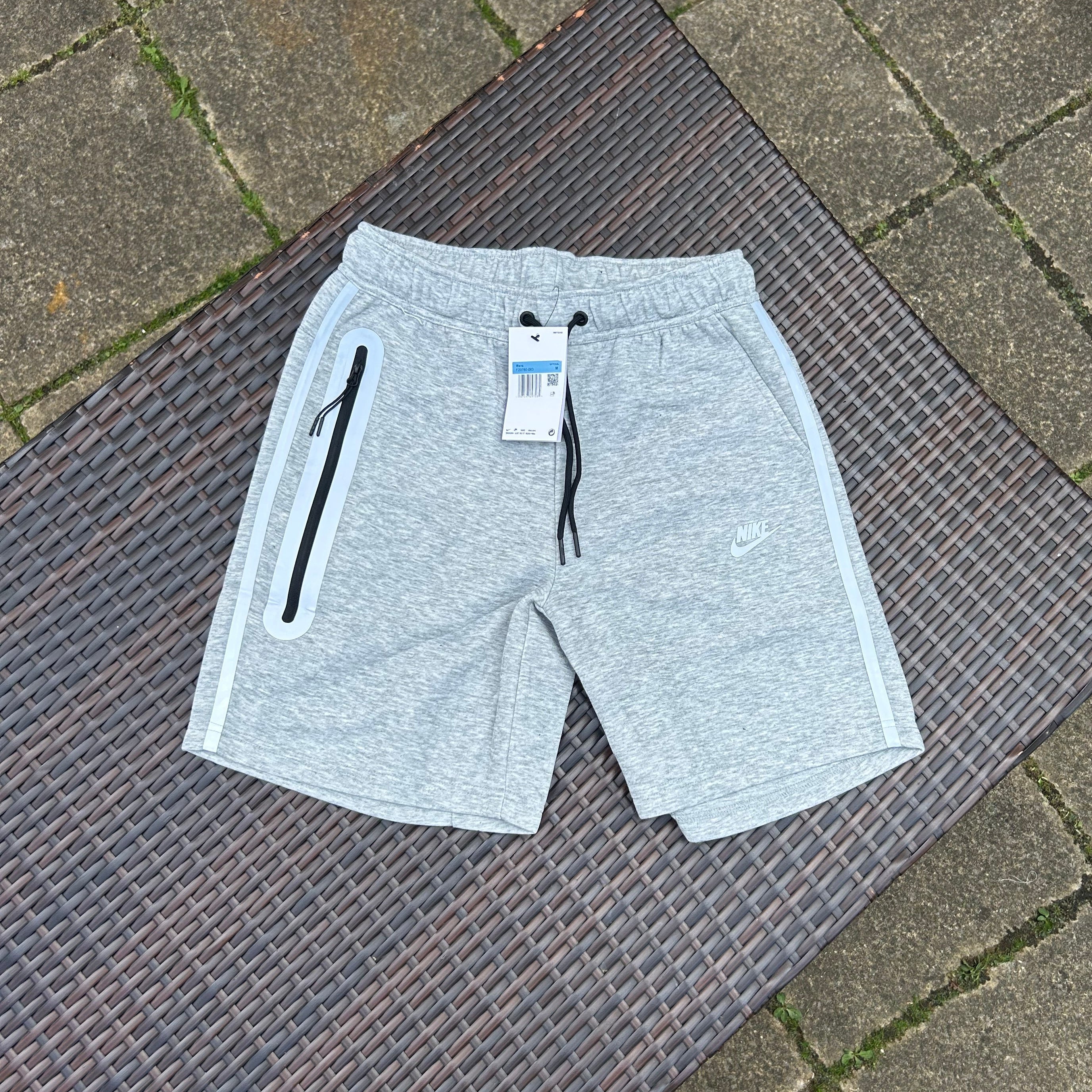 Nike Grey Sportswear Tech Fleece Shorts (2024 Season)