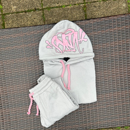 Syna World Grey/Pink Tracksuit