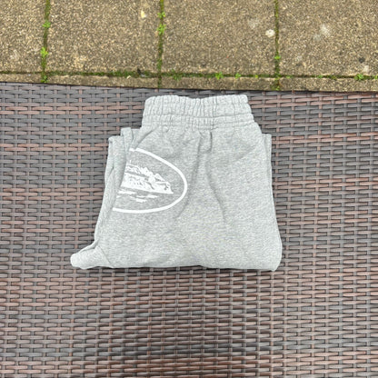 Corteiz OG Heather Grey/White Joggers