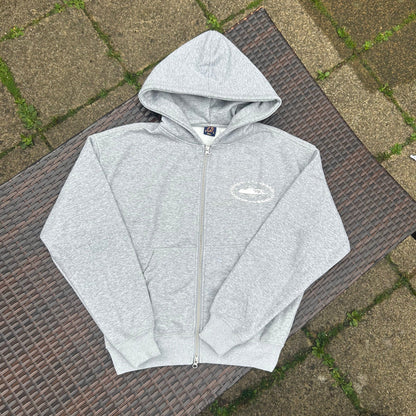 Corteiz Grey "Superior Royale" Zip-Up Tracksuit