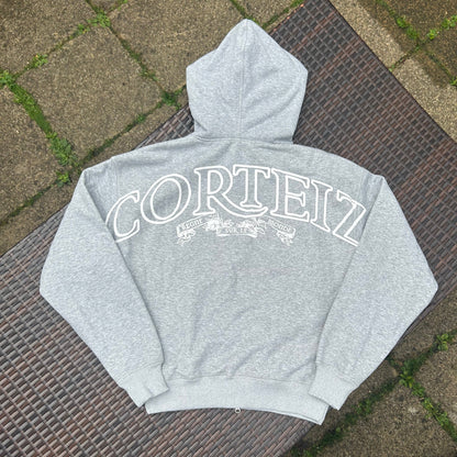 Corteiz Grey "Superior Royale" Zip-Up Tracksuit